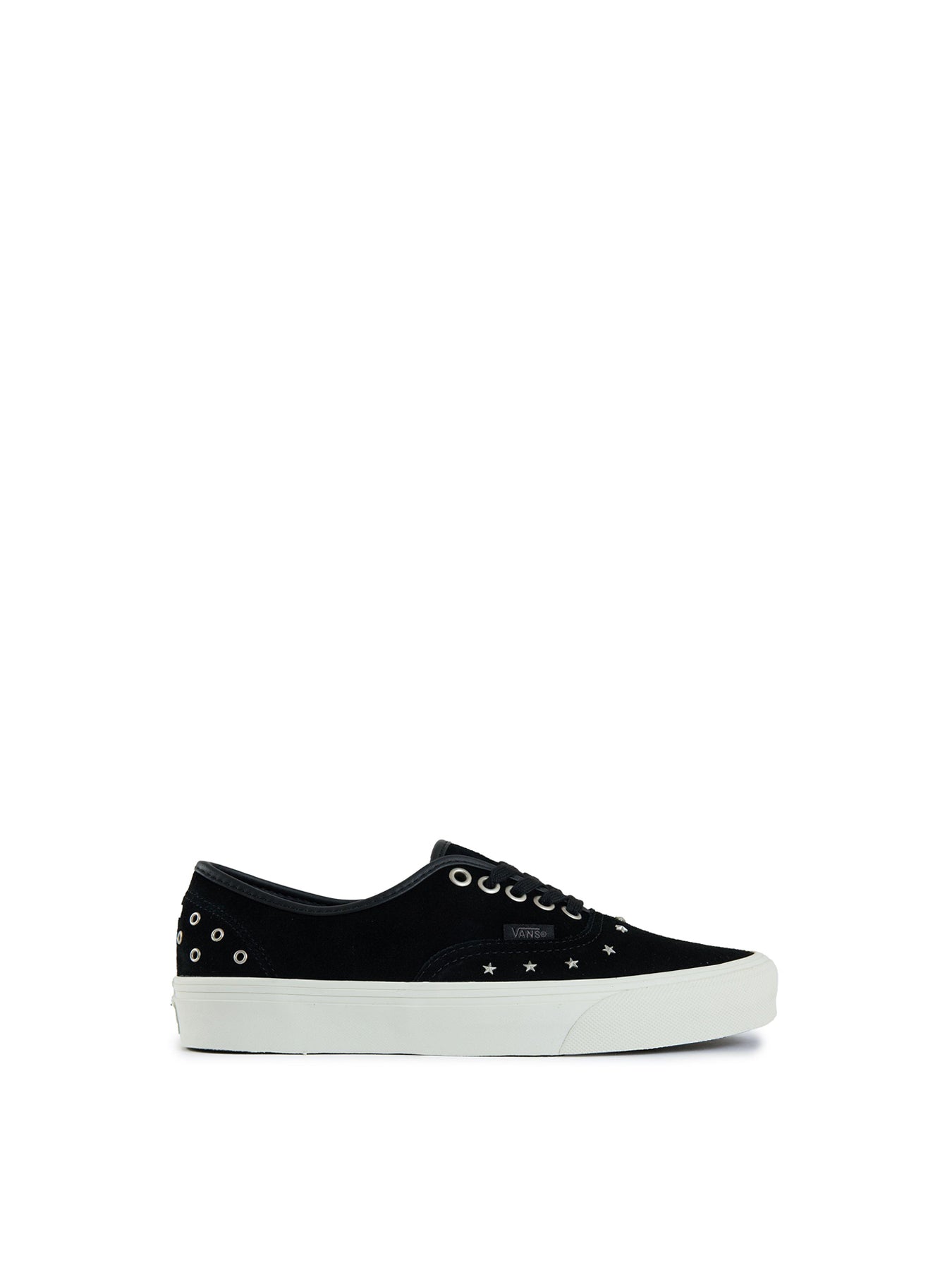 Authentic Metal Suede Trainers Black