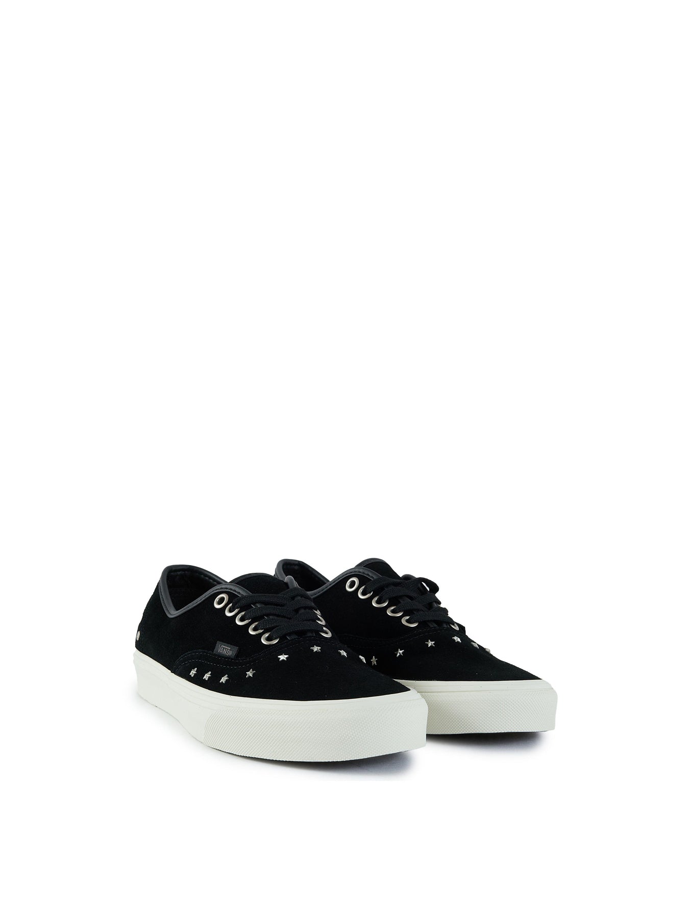 Authentic Metal Suede Trainers Black