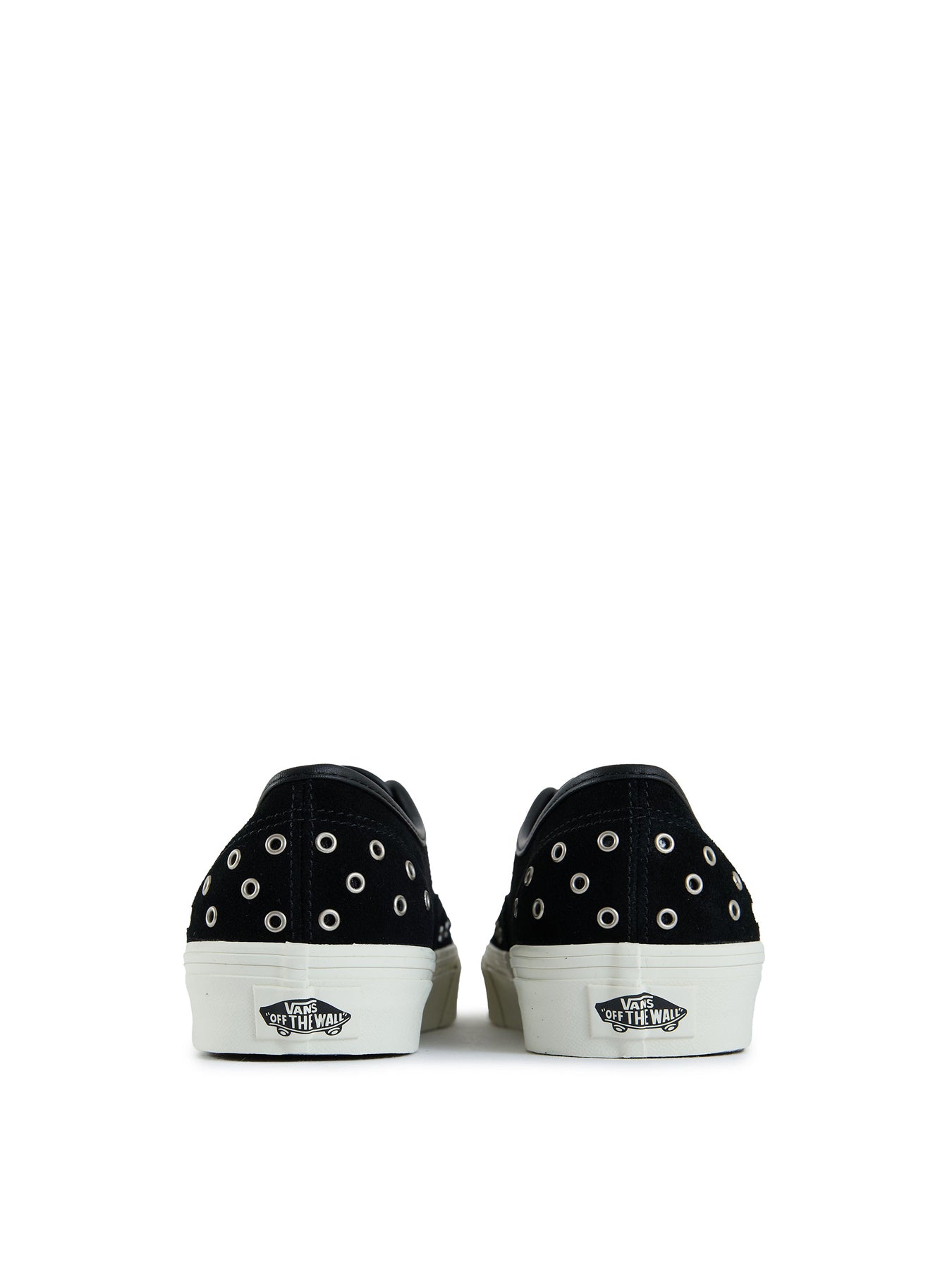 Authentic Metal Suede Trainers Black