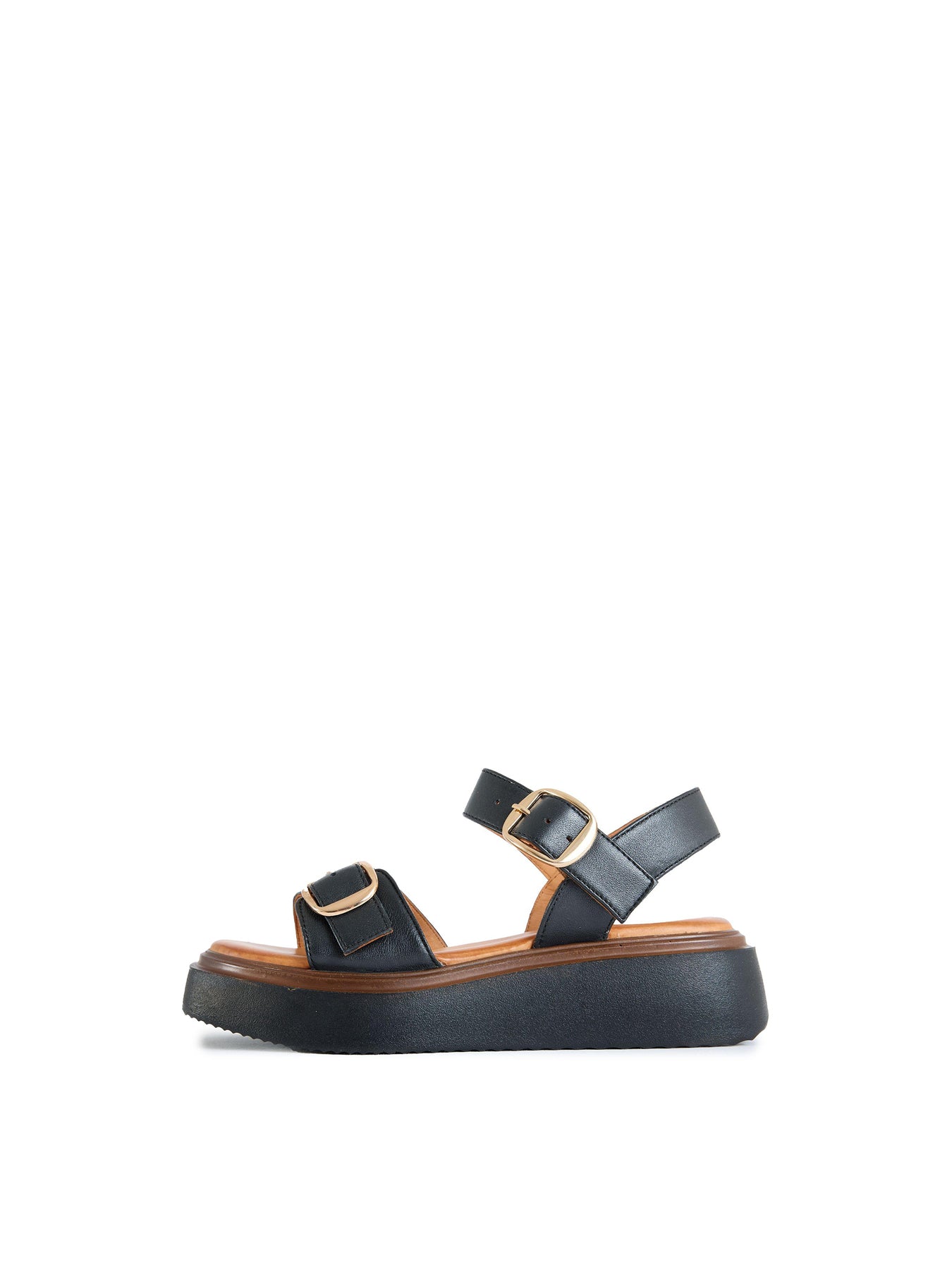 Bodie Flatform Sandals Black