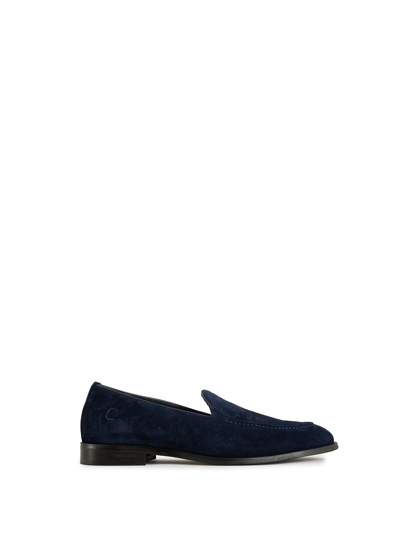 Fes Loafer Suede Shoes Navy