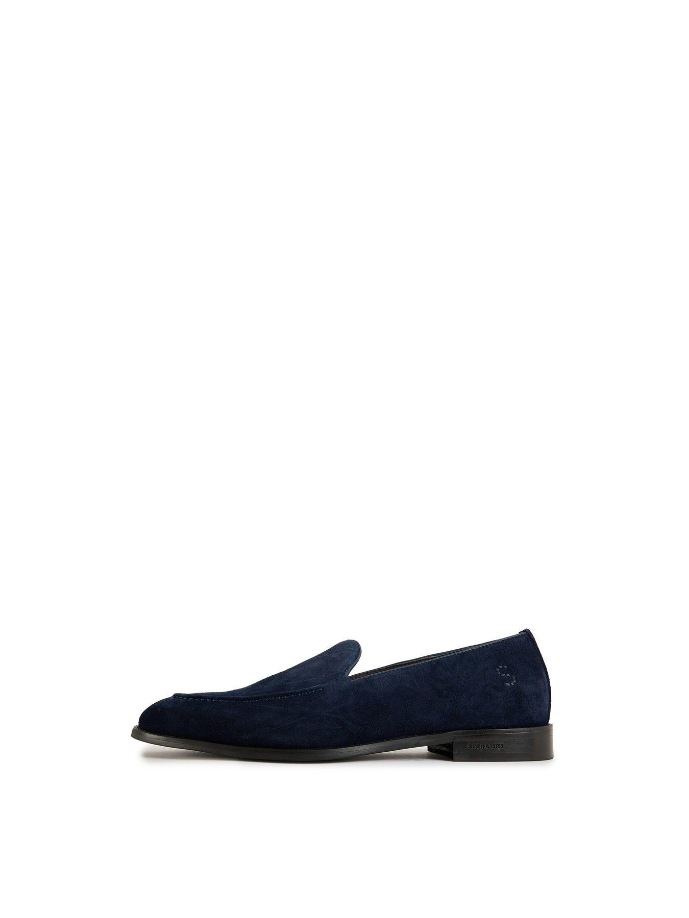 Fes Loafer Suede Shoes Navy