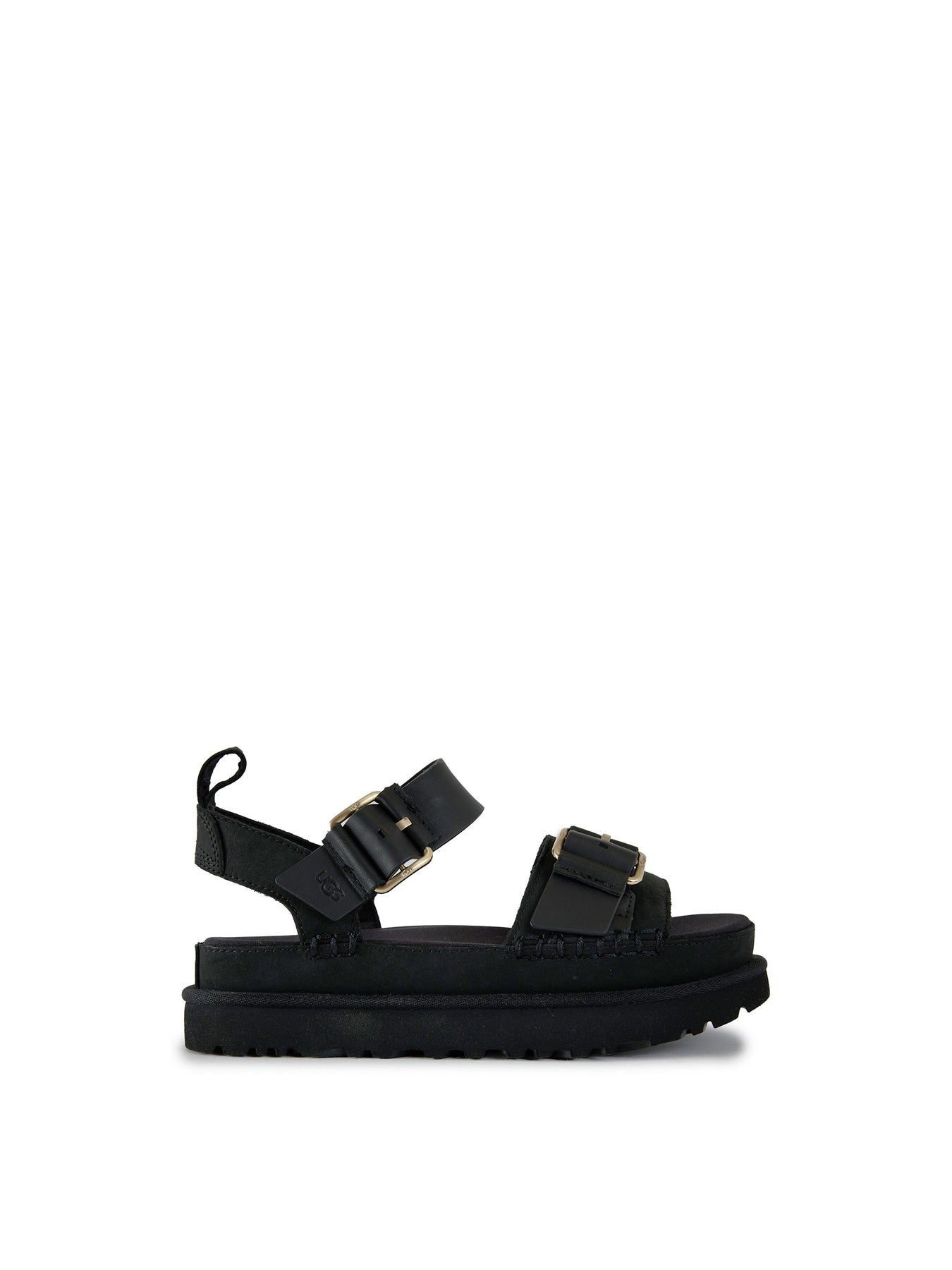 Golden Star Villa Sandals Black