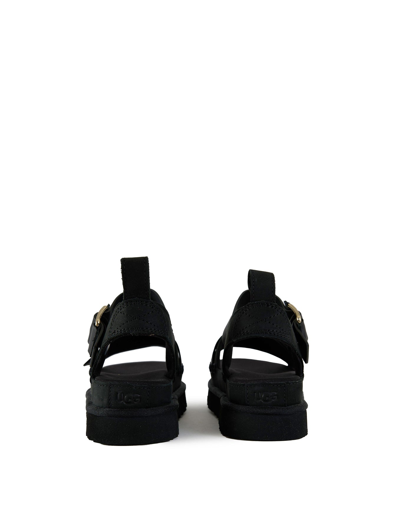 Golden Star Villa Sandals Black