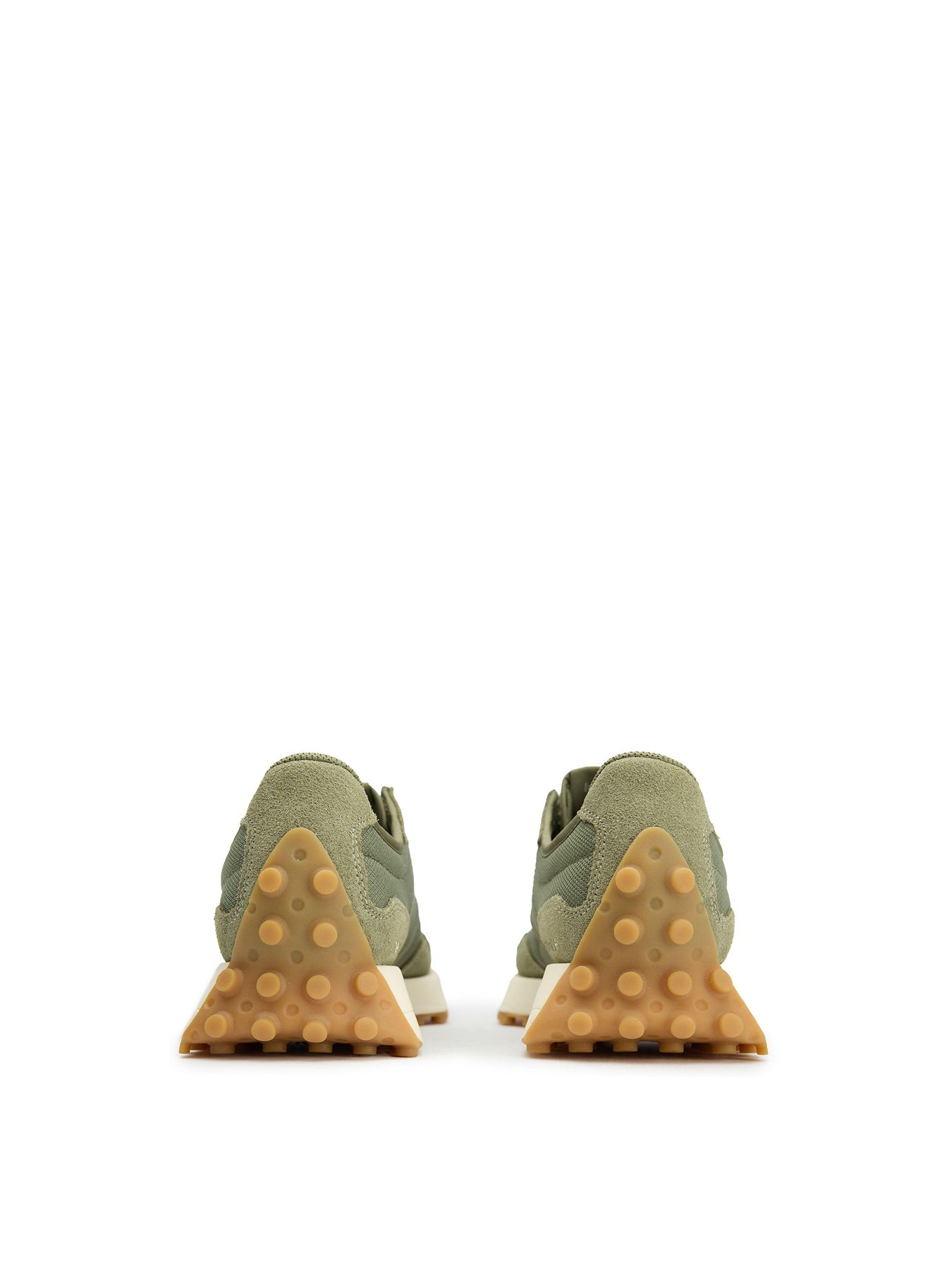 327 Suede Trainers Green
