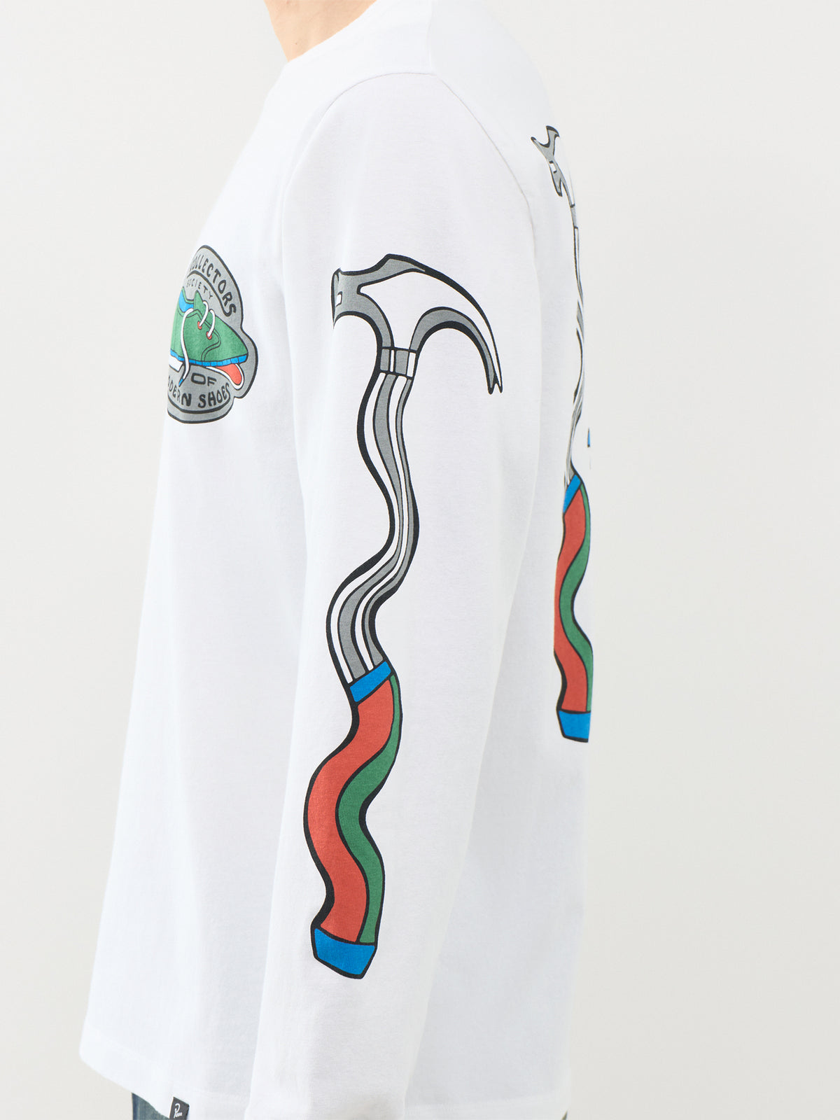 Bike Hammer Long Sleeve Graphic T-Shirt