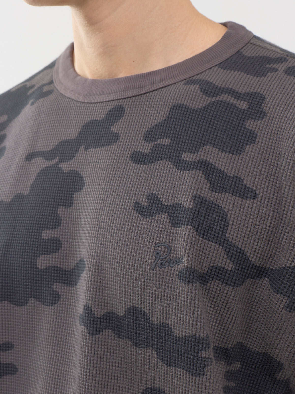 Camo Woofles Long Sleeve Graphic T-Shirt