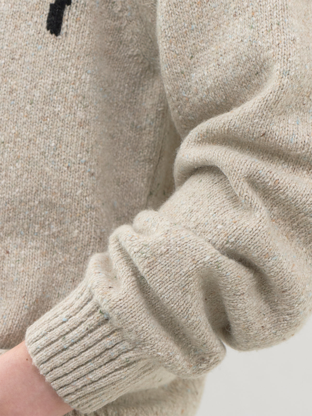 Red Dot Knitted Pullover