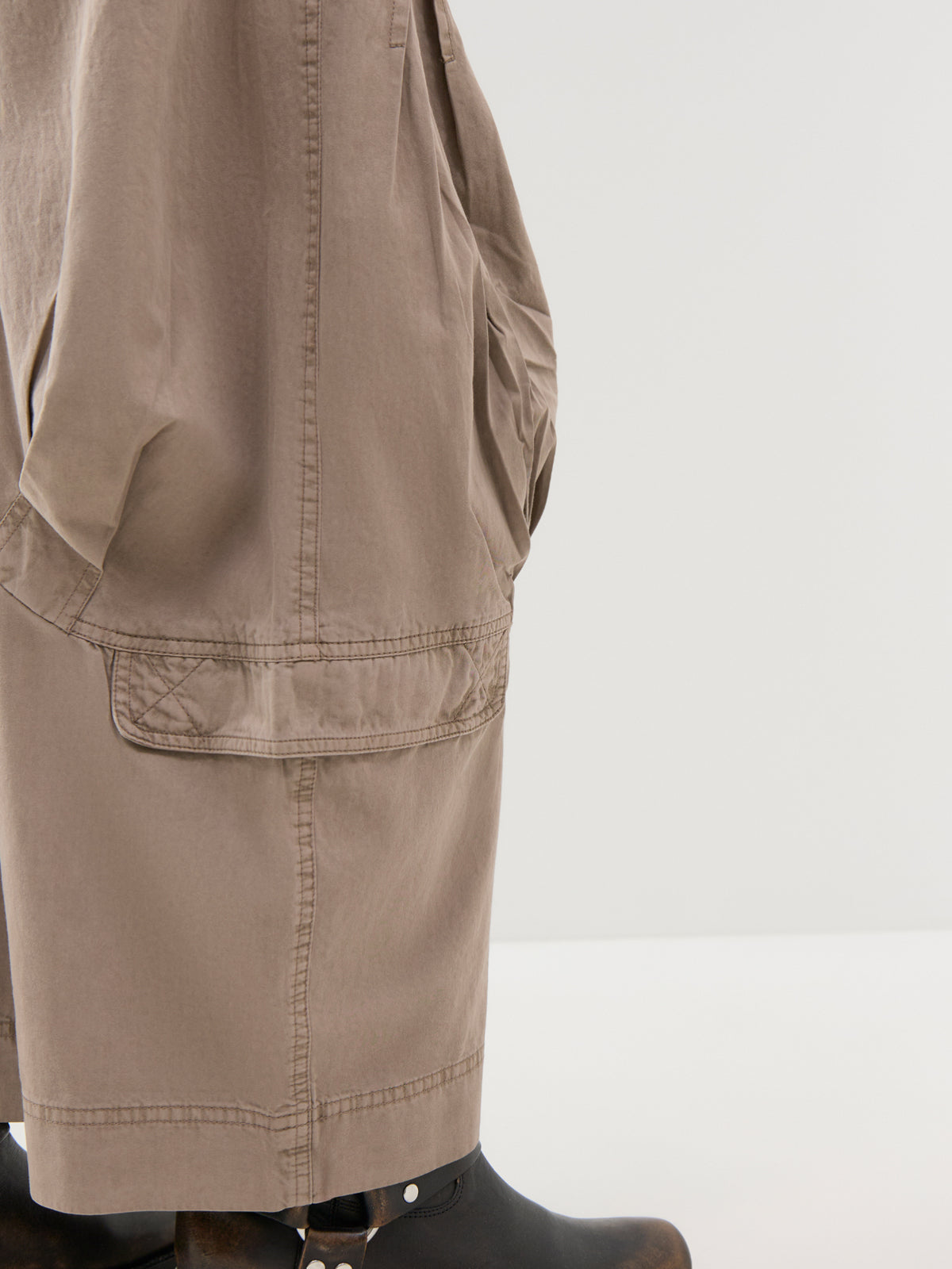 Cotton Onset Parachute Trousers