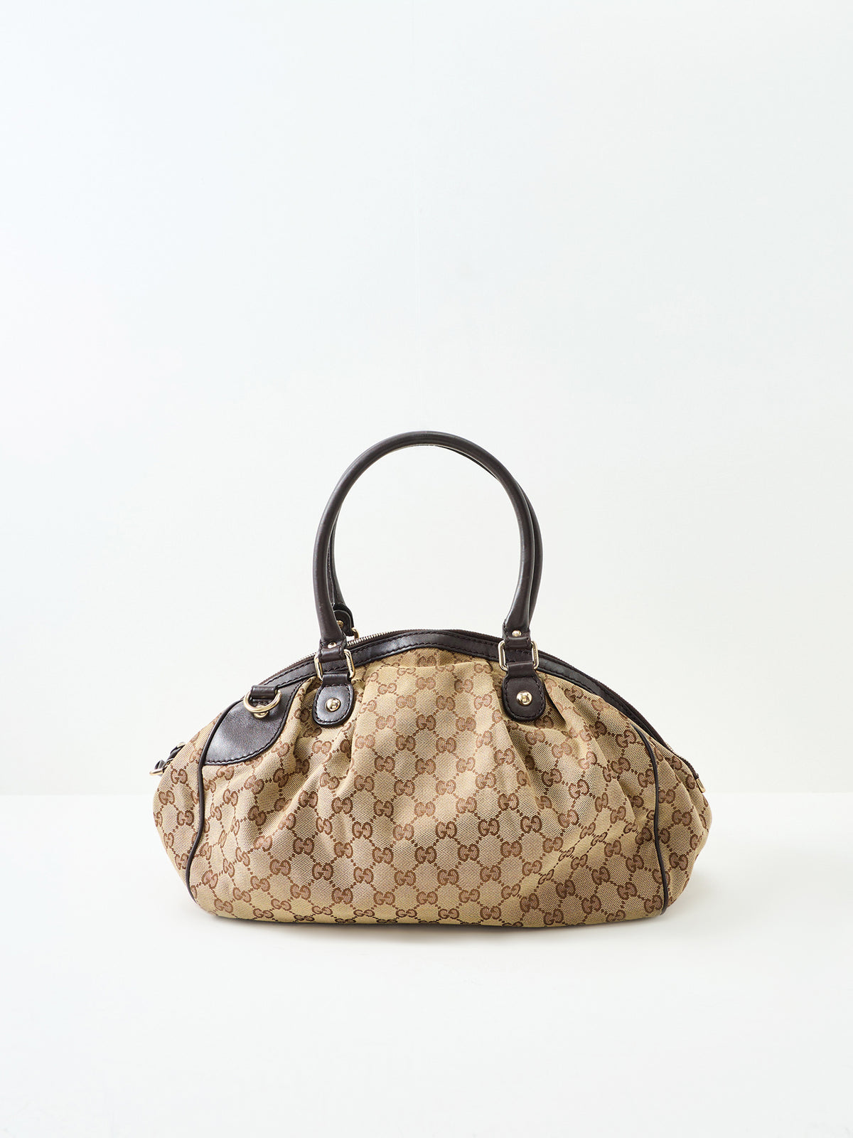 LePrix Sukey GG Canvas 2-Way Shoulder Bag