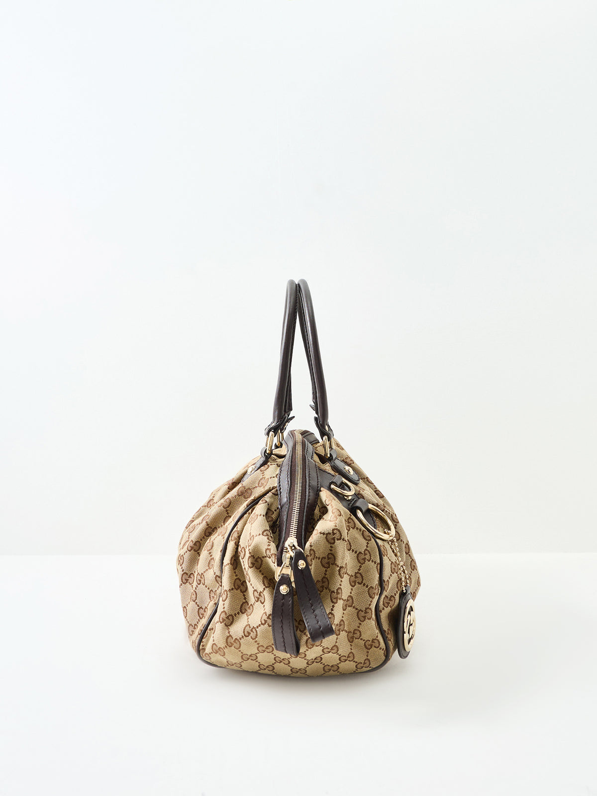 LePrix Sukey GG Canvas 2-Way Shoulder Bag
