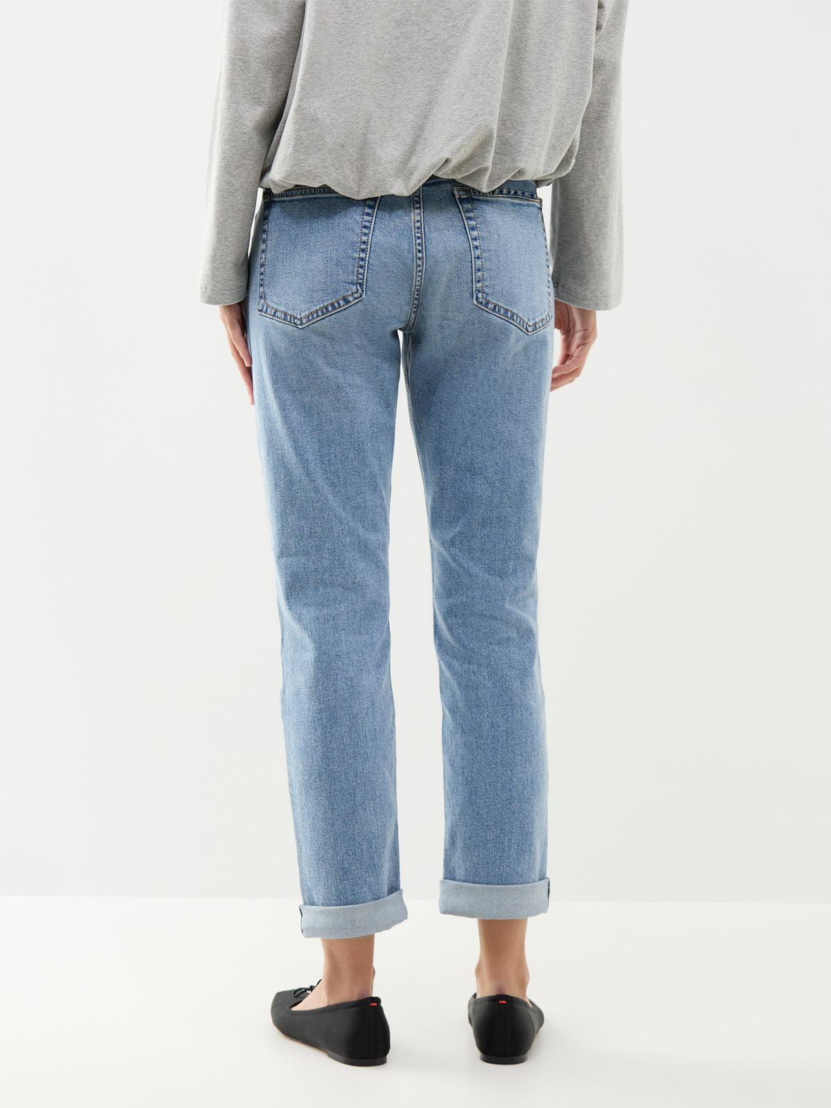 Dre Slim Boyfriend Jeans