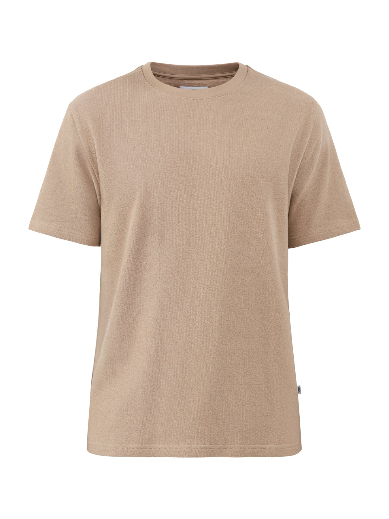 Organic Cotton Dean Short-Sleeved T-Shirt - Dark Sand