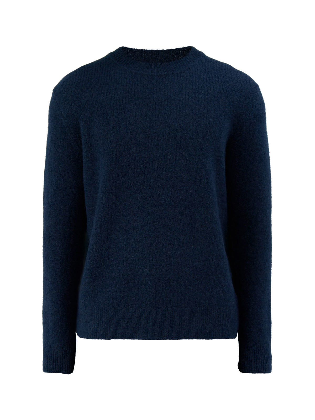Wool & Mohair Blend Wilde Fluffy Crew Neck Jumper