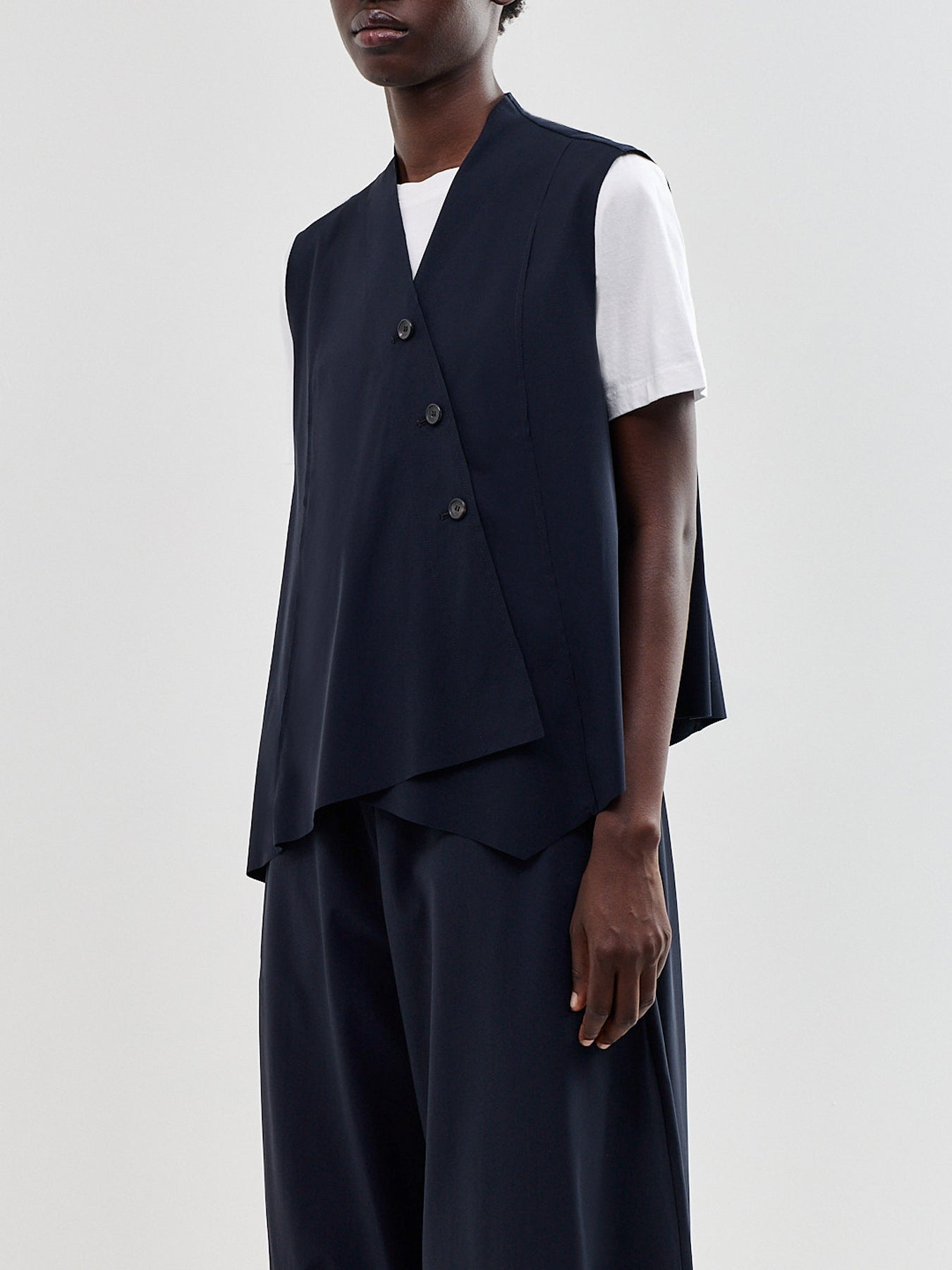 Technical Stretch Waistcoat Navy