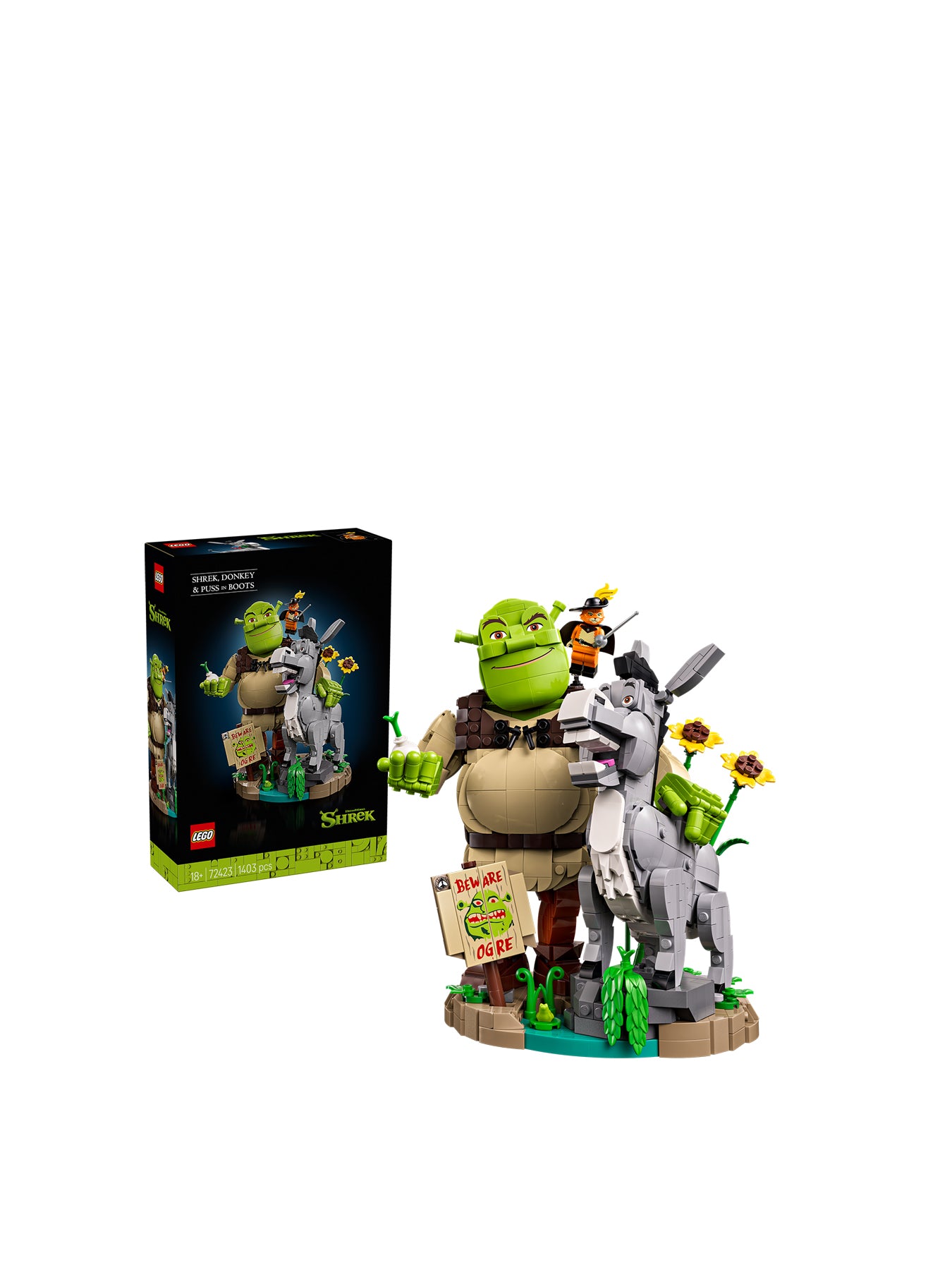 LEGO Shrek, Donkey & Puss in Boots