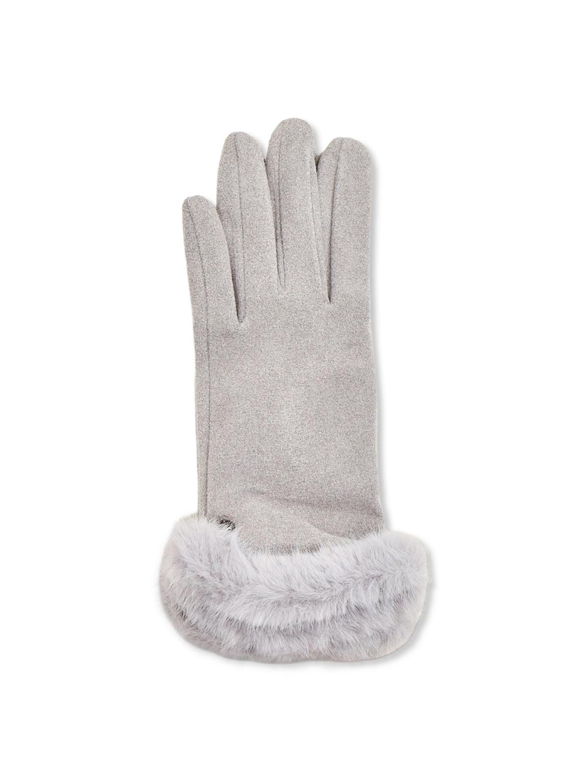 Faux Fur Fabric Gloves