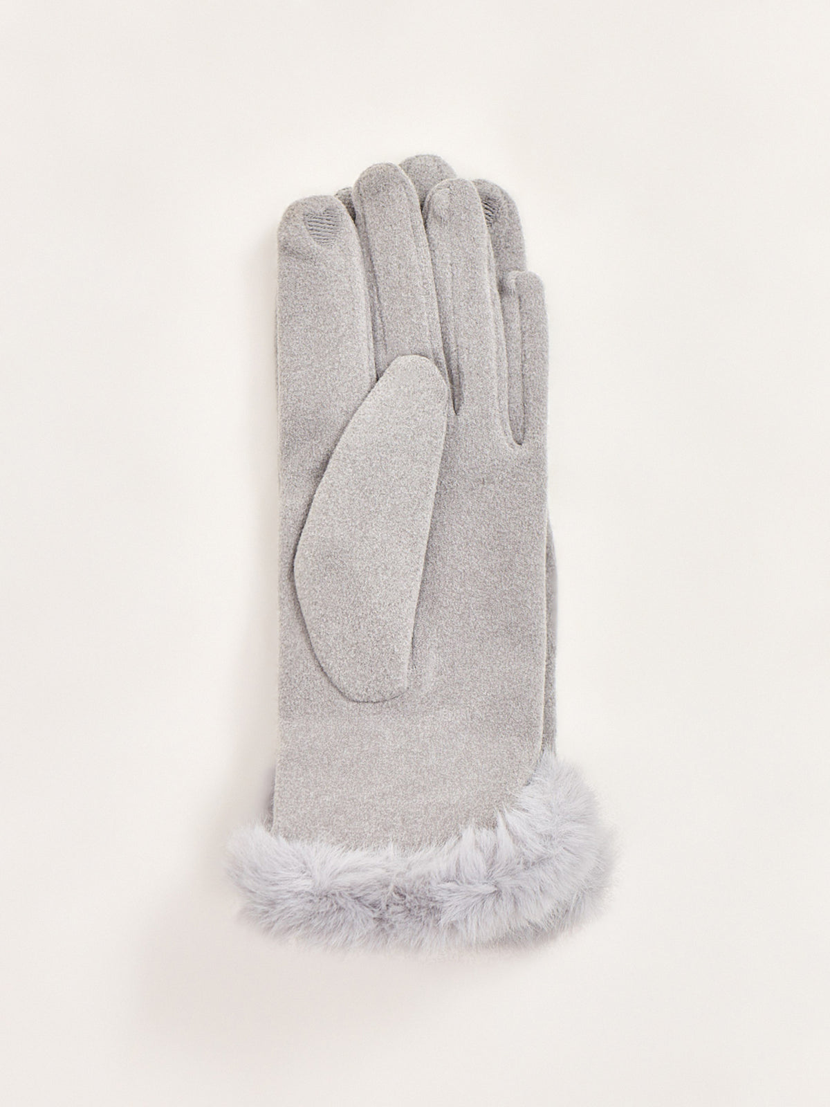 Faux Fur Fabric Gloves