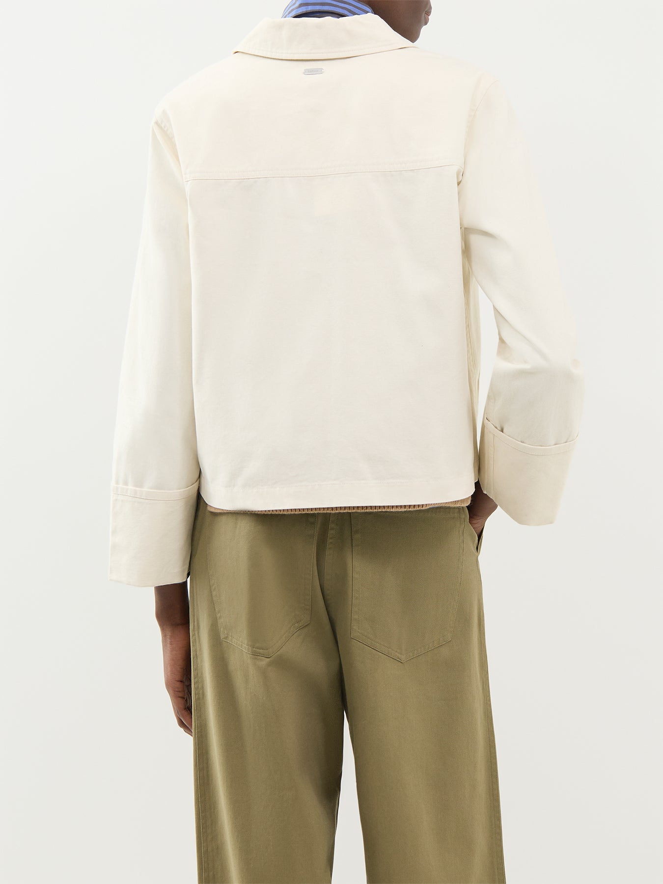 Cotton Aylesby Overshirt - Ecru