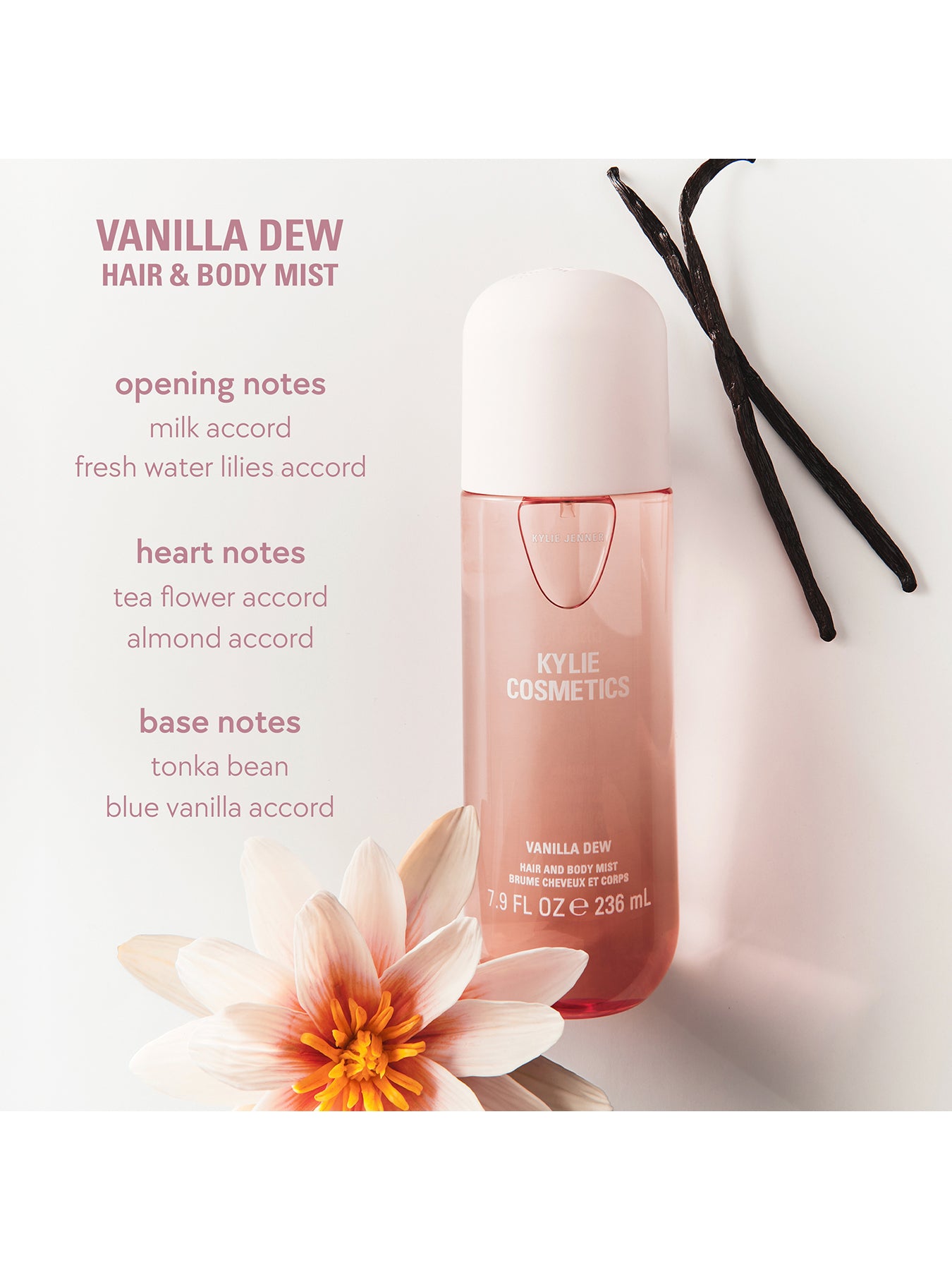Vanilla Dew Hair & Body Mist 100ml