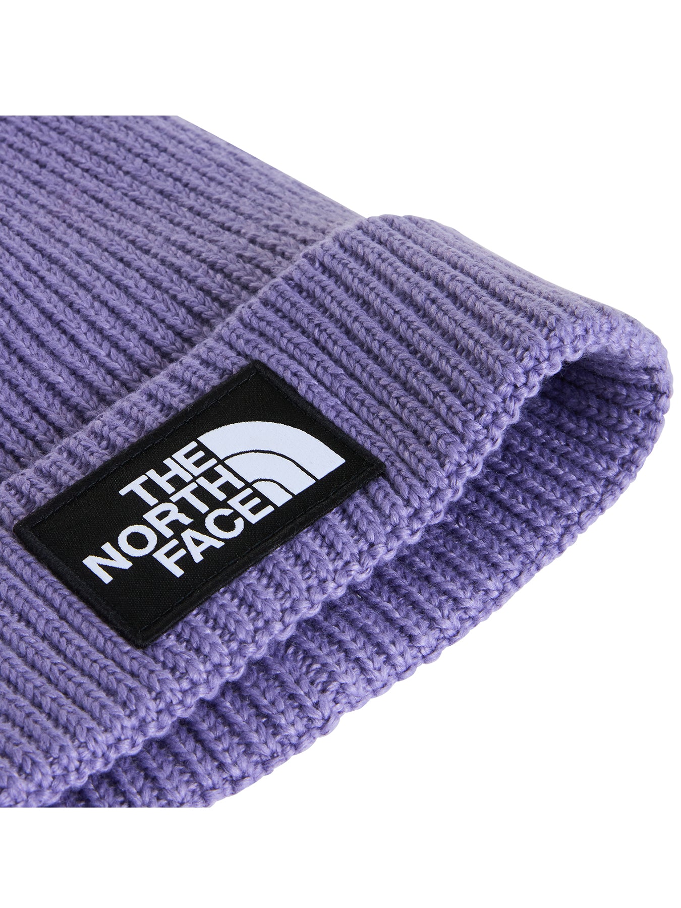 Kids' Logo Box Cuffed Beanie Purple