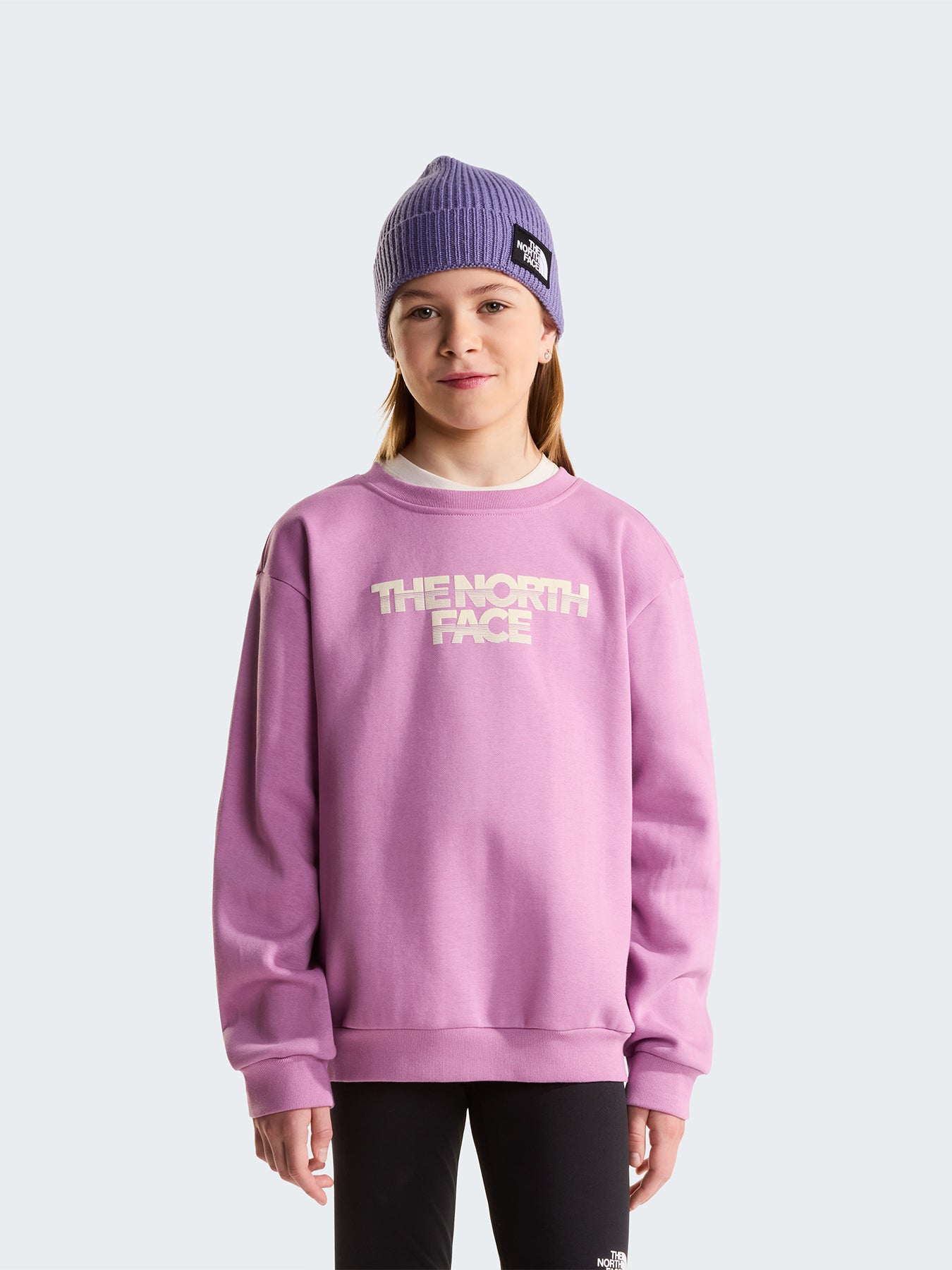 Girls Chalbi Relaxed Graphic Sweatshirt Pink