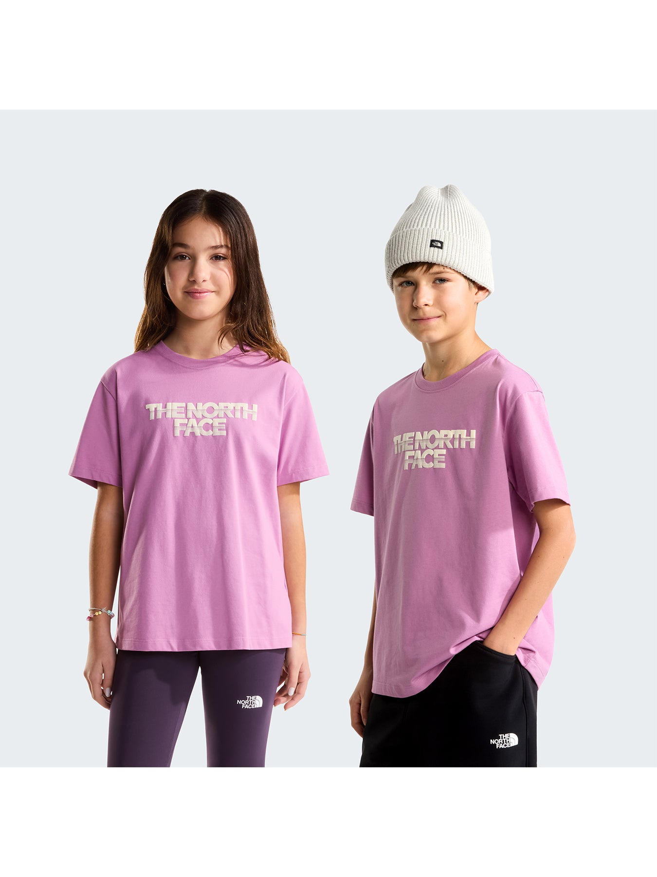 Kids' Chalbi Relaxed Graphic T-Shirt Purple