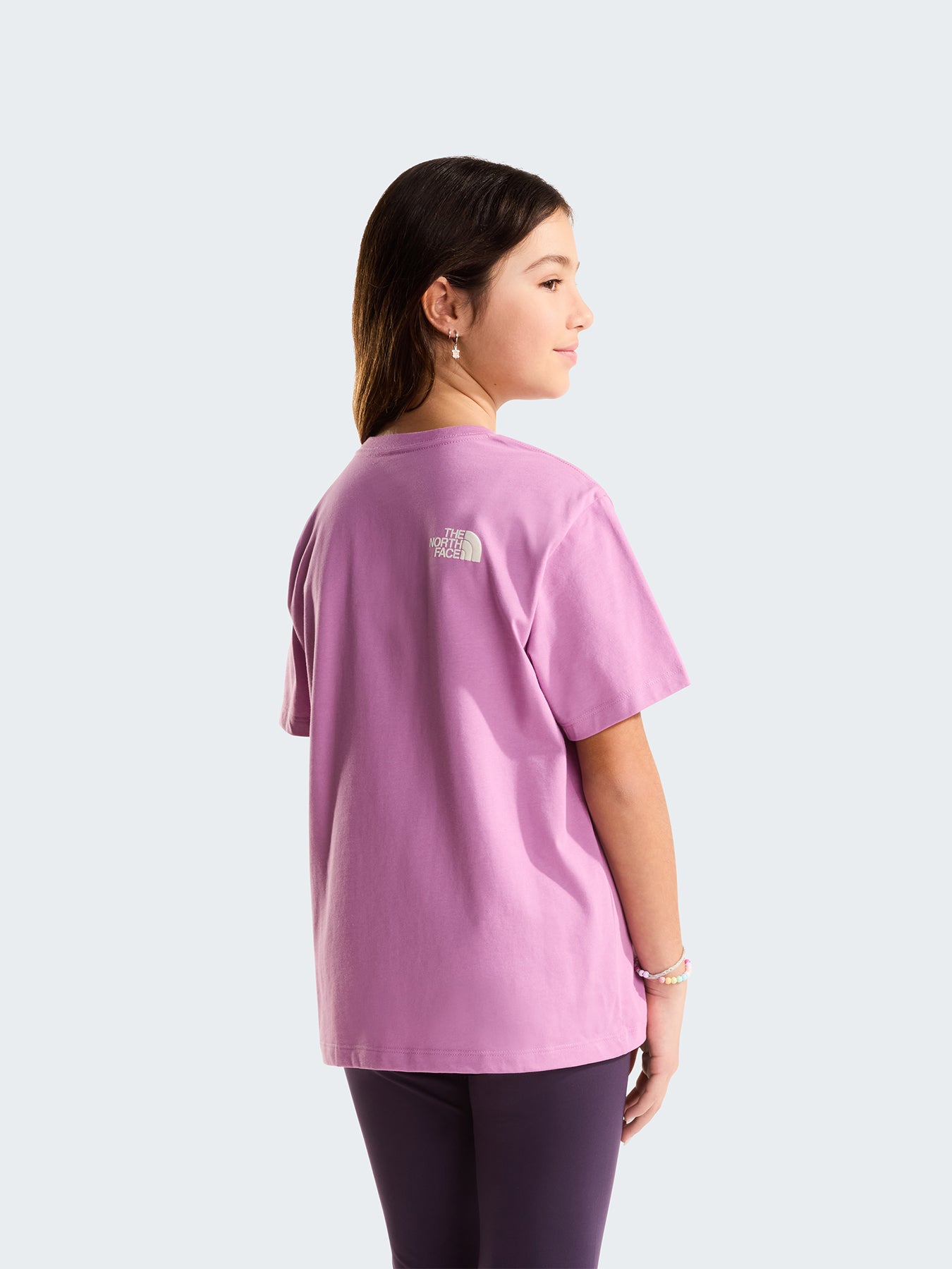 Kids' Chalbi Relaxed Graphic T-Shirt Purple