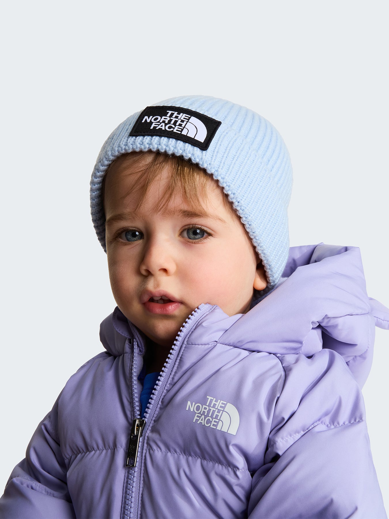 Baby Logo Box Beanie Blue