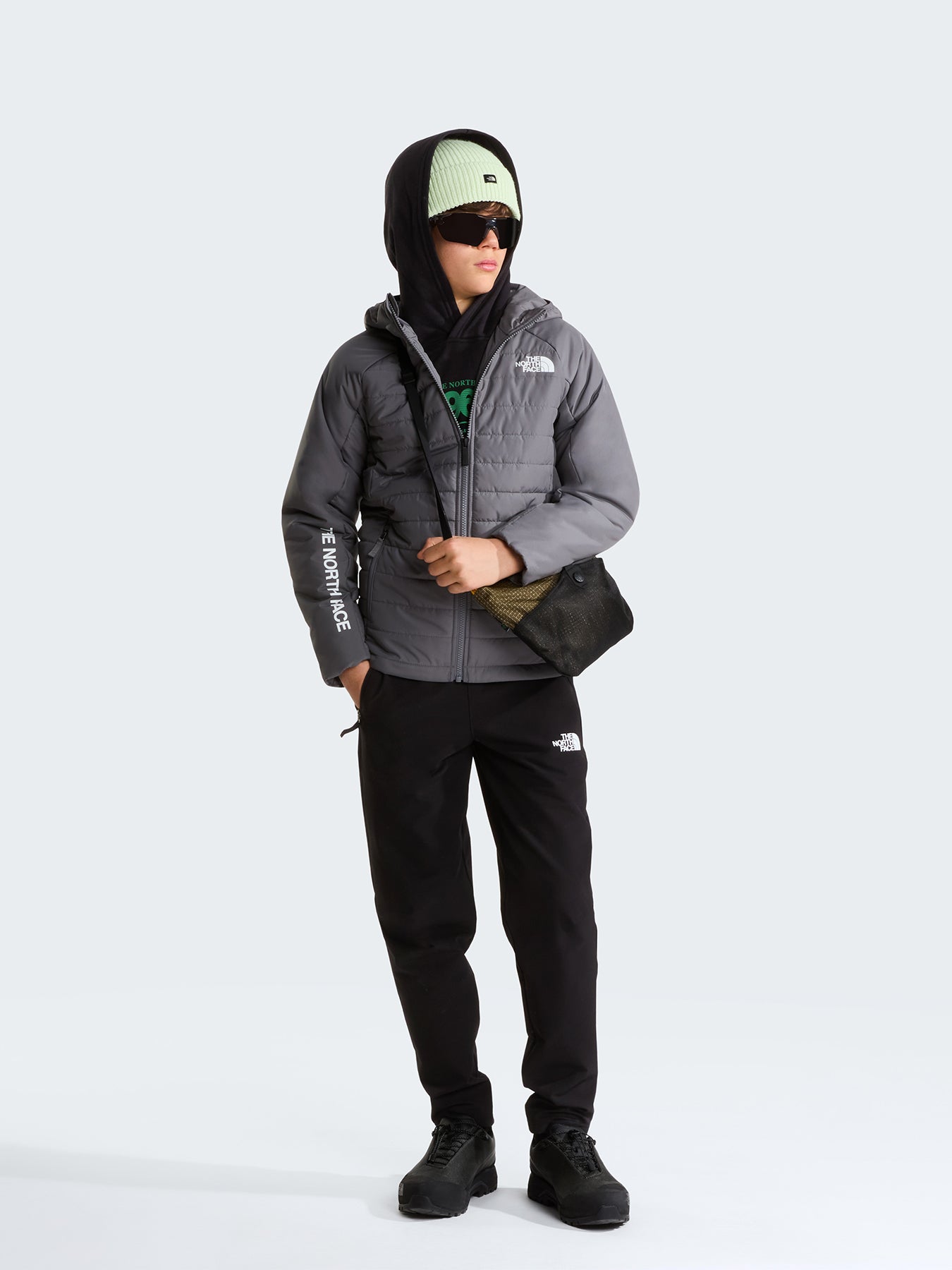 Kids' Never Stop Synthetic Jacket Grey