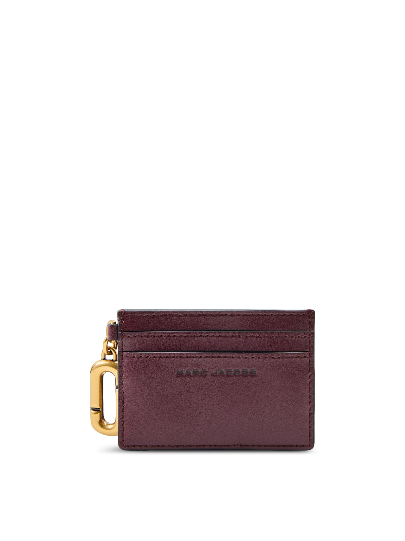 Leather Card Case - Dark Port