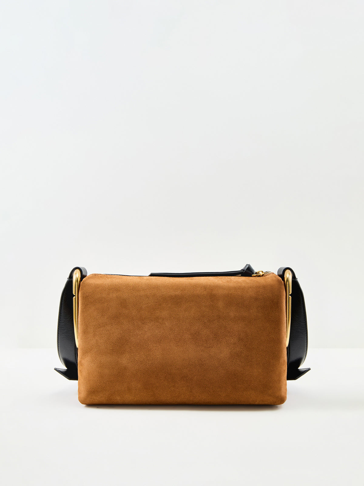 The Juliette Suede Messenger Bag - Copper