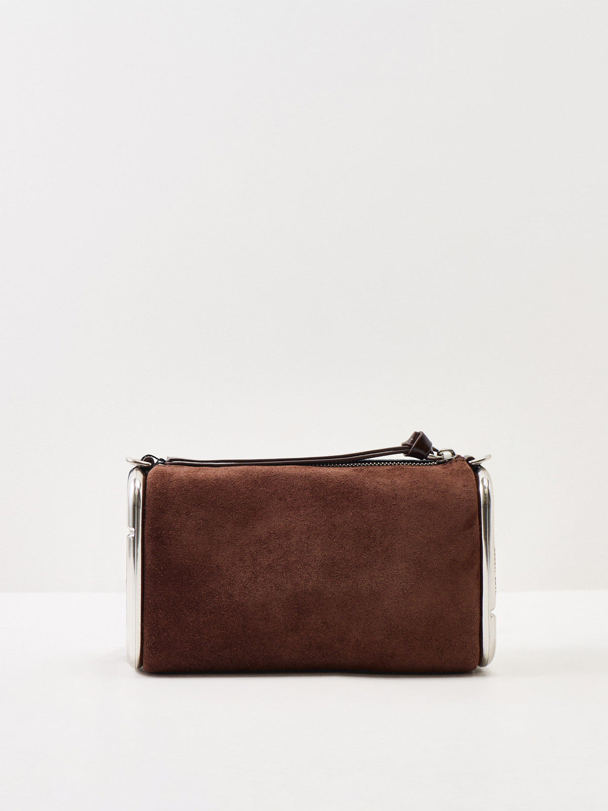 Suede Leather The Juliette Shoulder Bag - Hazelnut