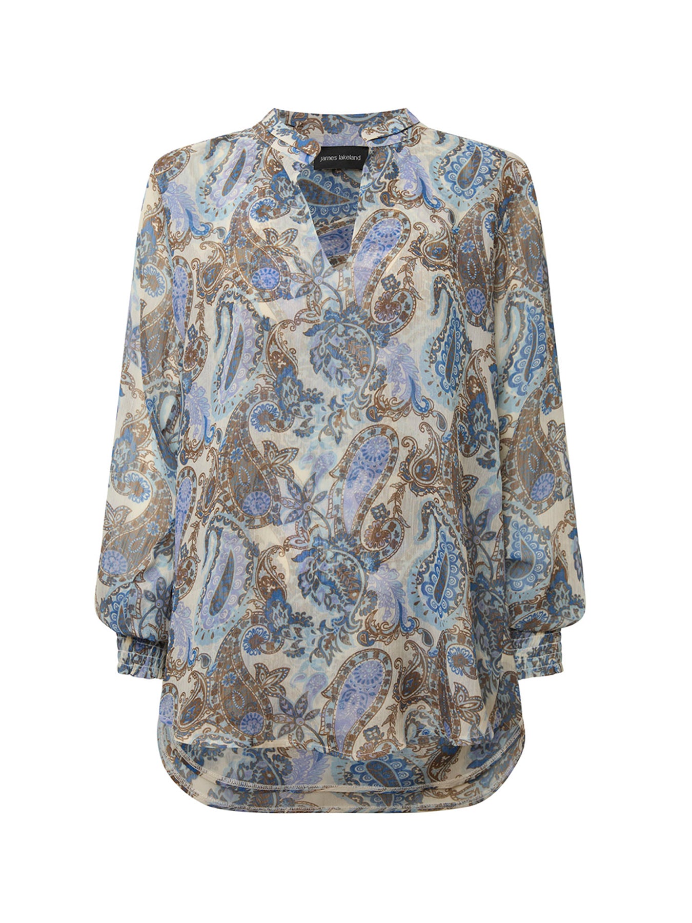 Artistic Paisley Blouse Multi