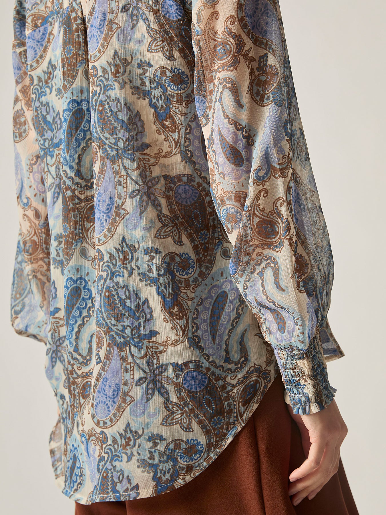 Artistic Paisley Blouse Multi