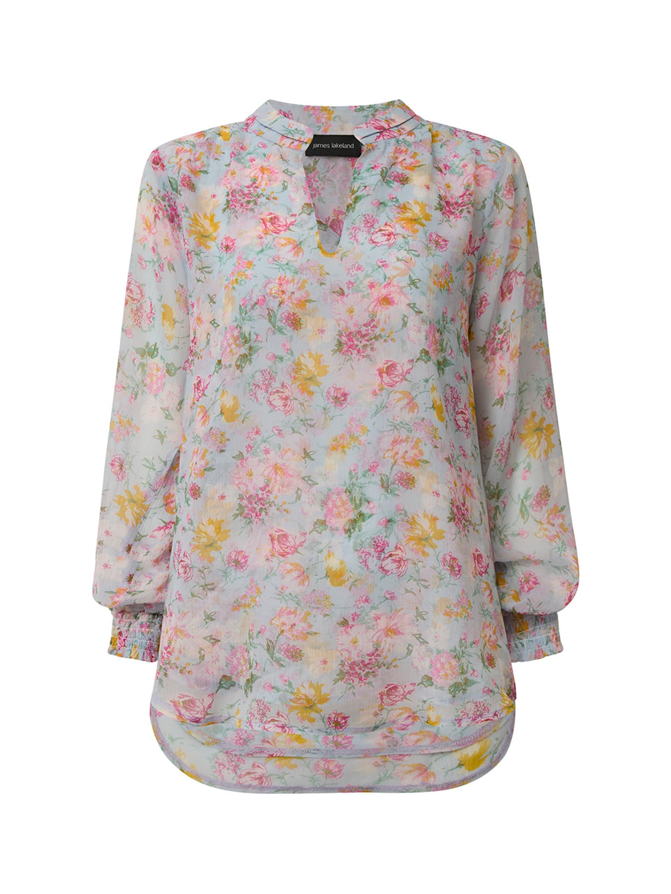 Soft Vintage Floral Blouse Multi