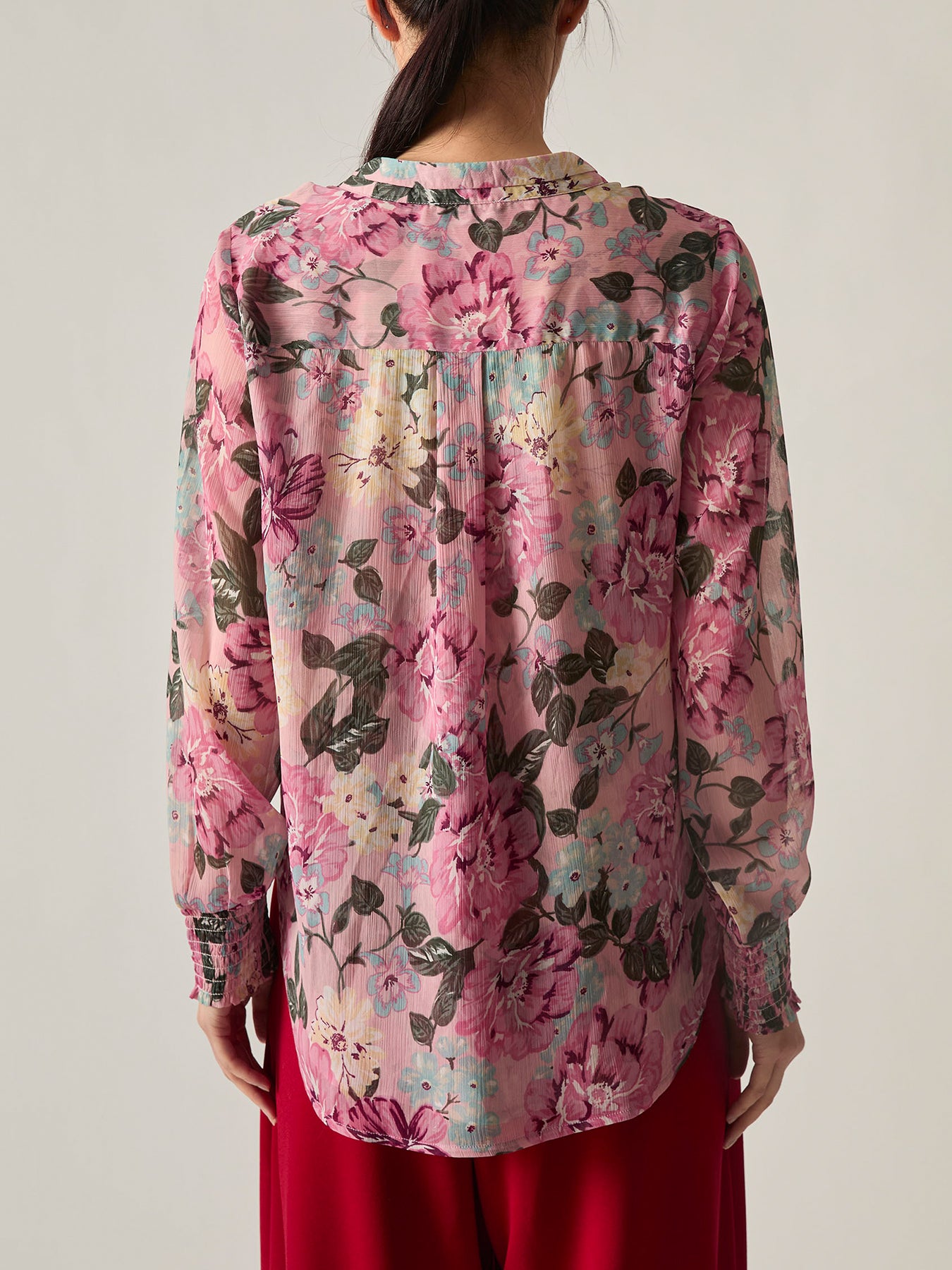 Peony Floral Blouse Multi