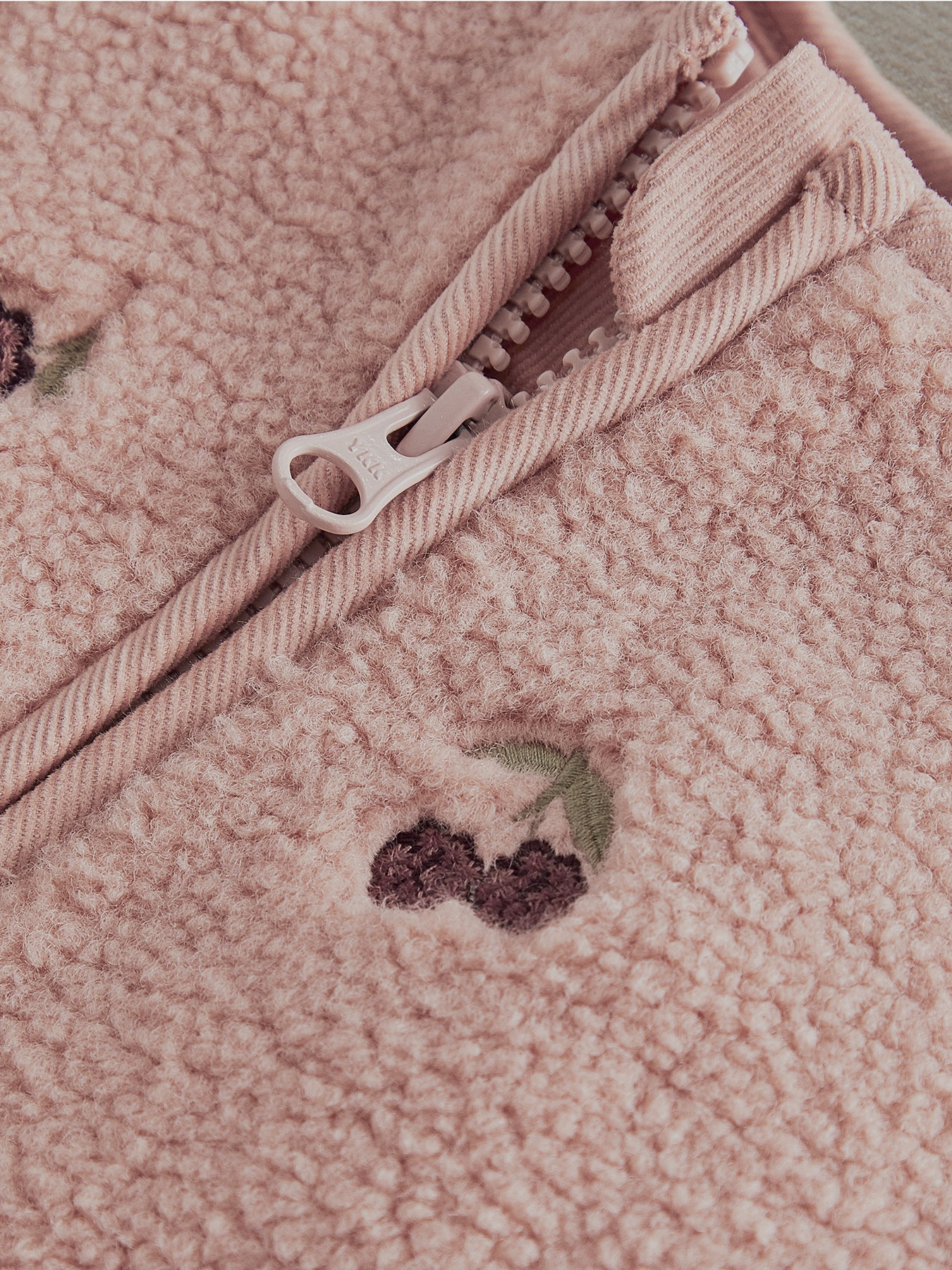 Baby Embroidered Gilet Pink