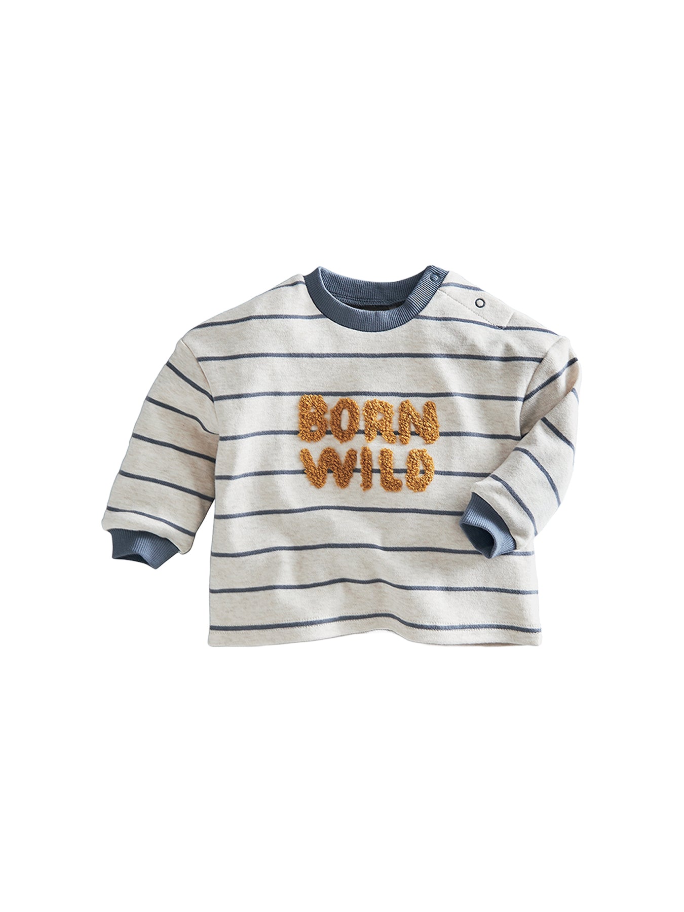 Baby Lion Bouclé Sweatshirt Beige