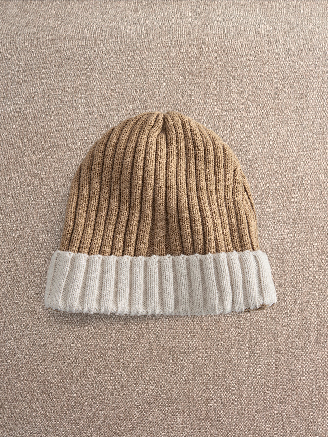 Baby Knitted Beanie Cream