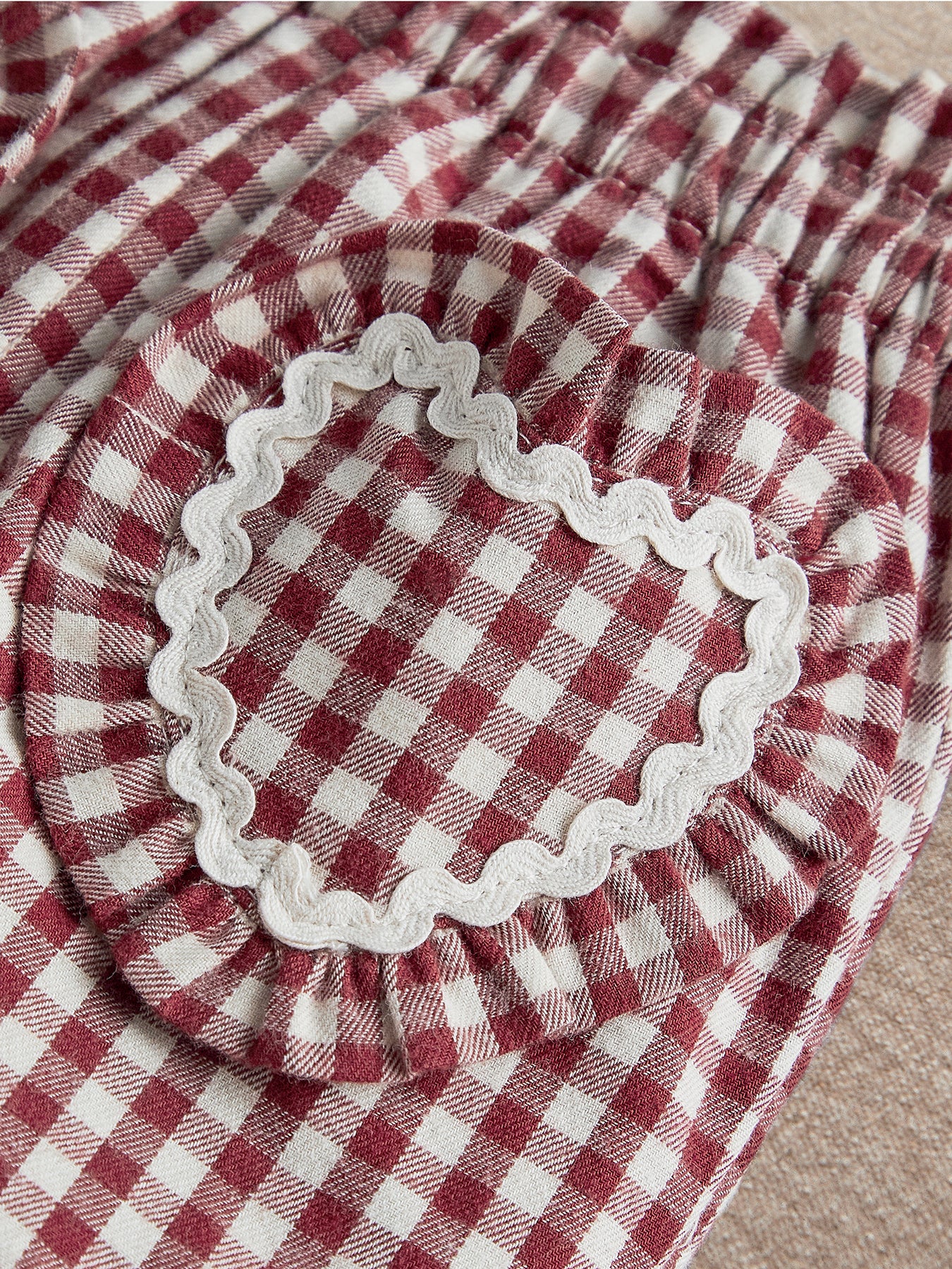 Baby Gingham Trousers