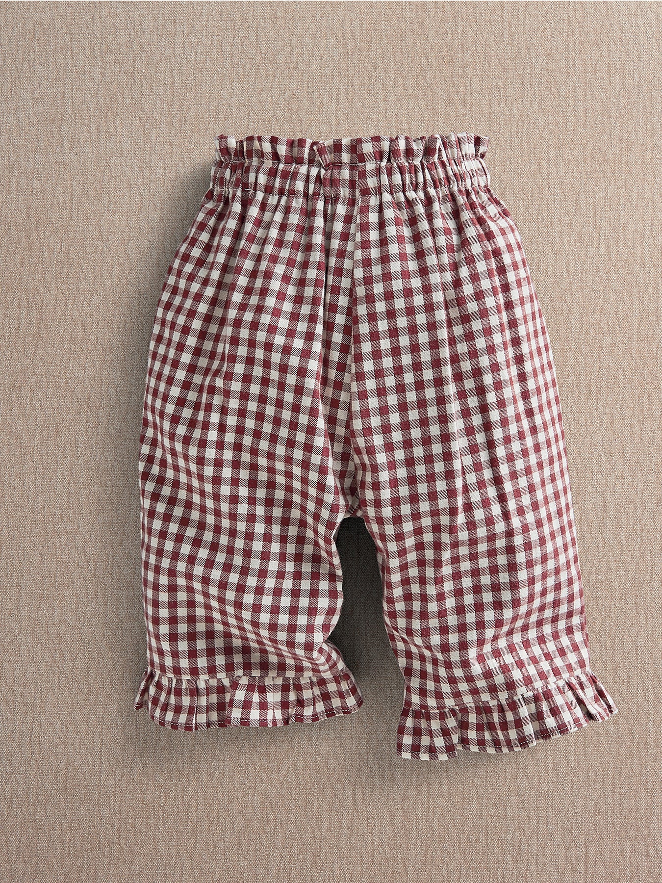 Baby Gingham Trousers