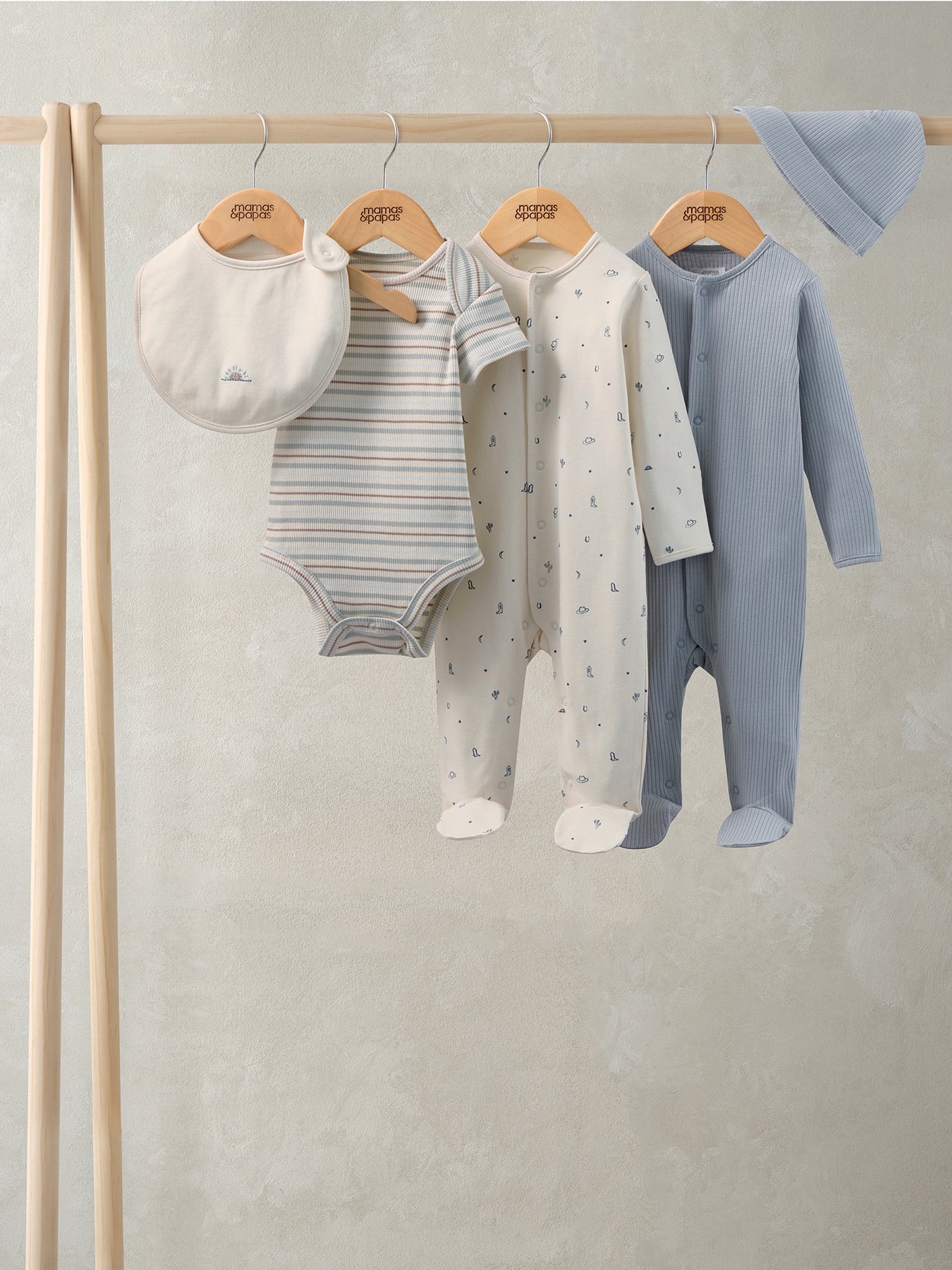 Baby Five Piece Gift Set Blue
