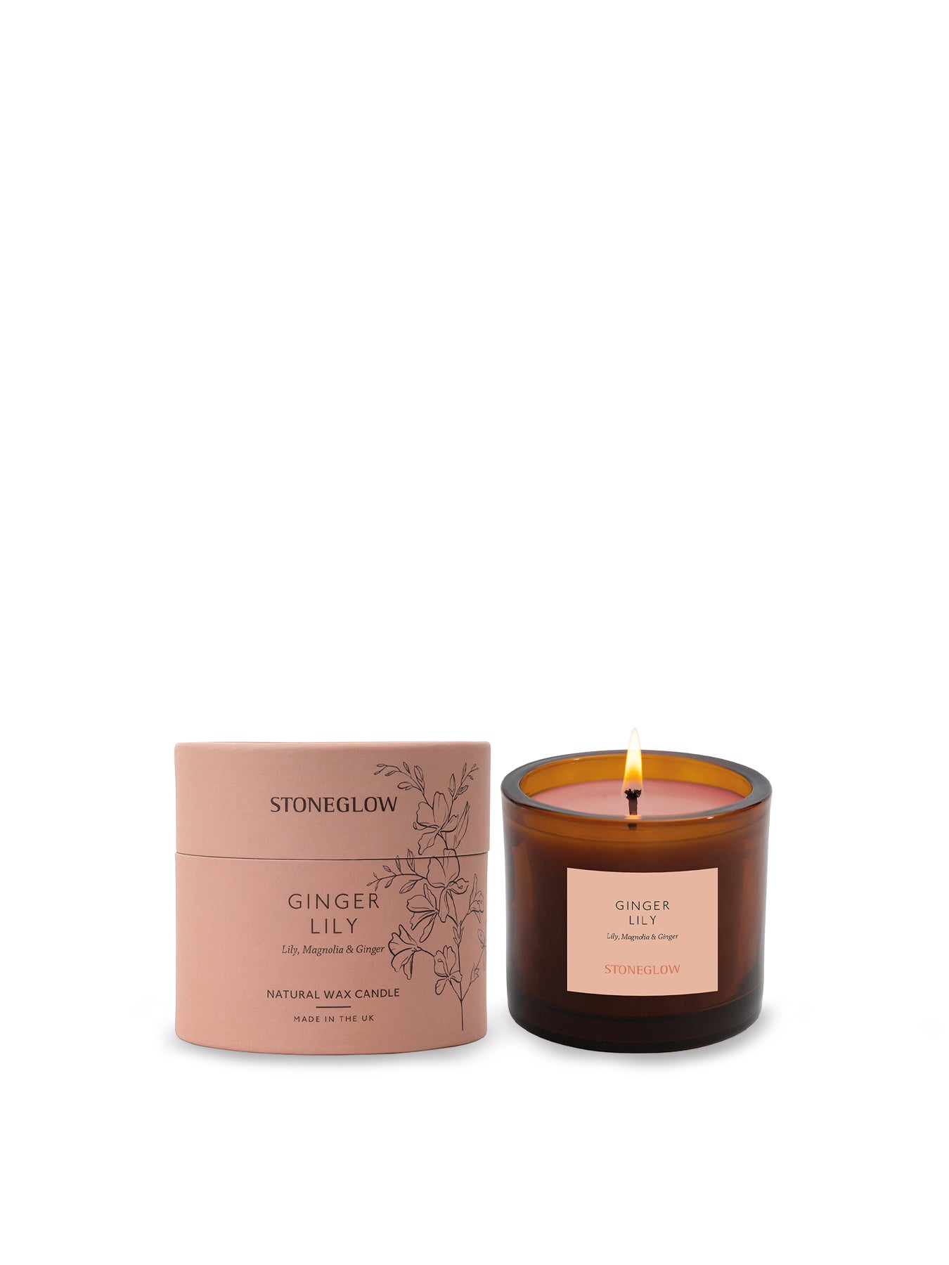 Ginger Lily Natural Wax Tumbler Candle