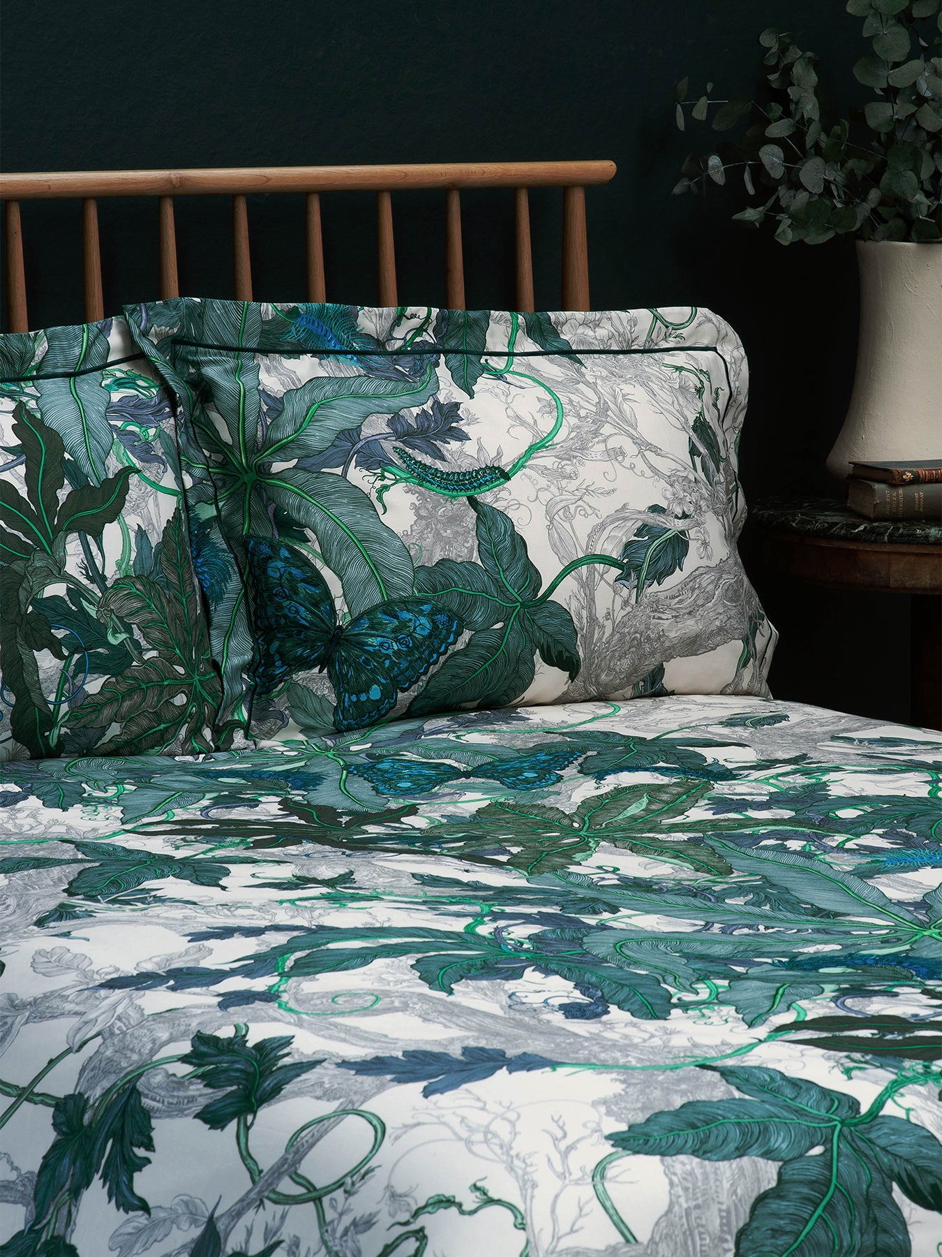 Leaforia Verde King Quilt Set 228cm x 218cm