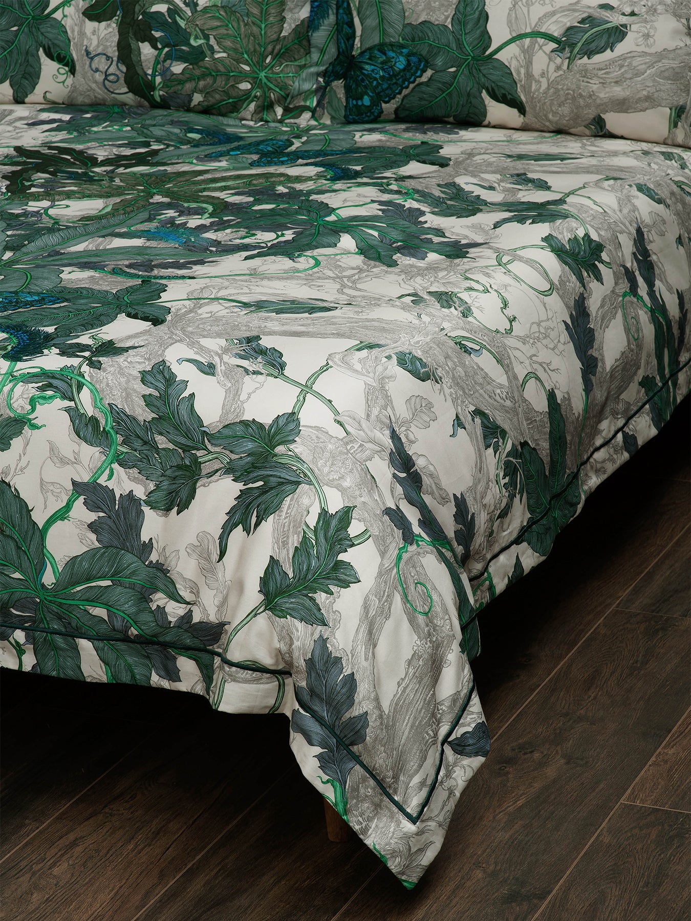 Leaforia Verde Quilt Set
