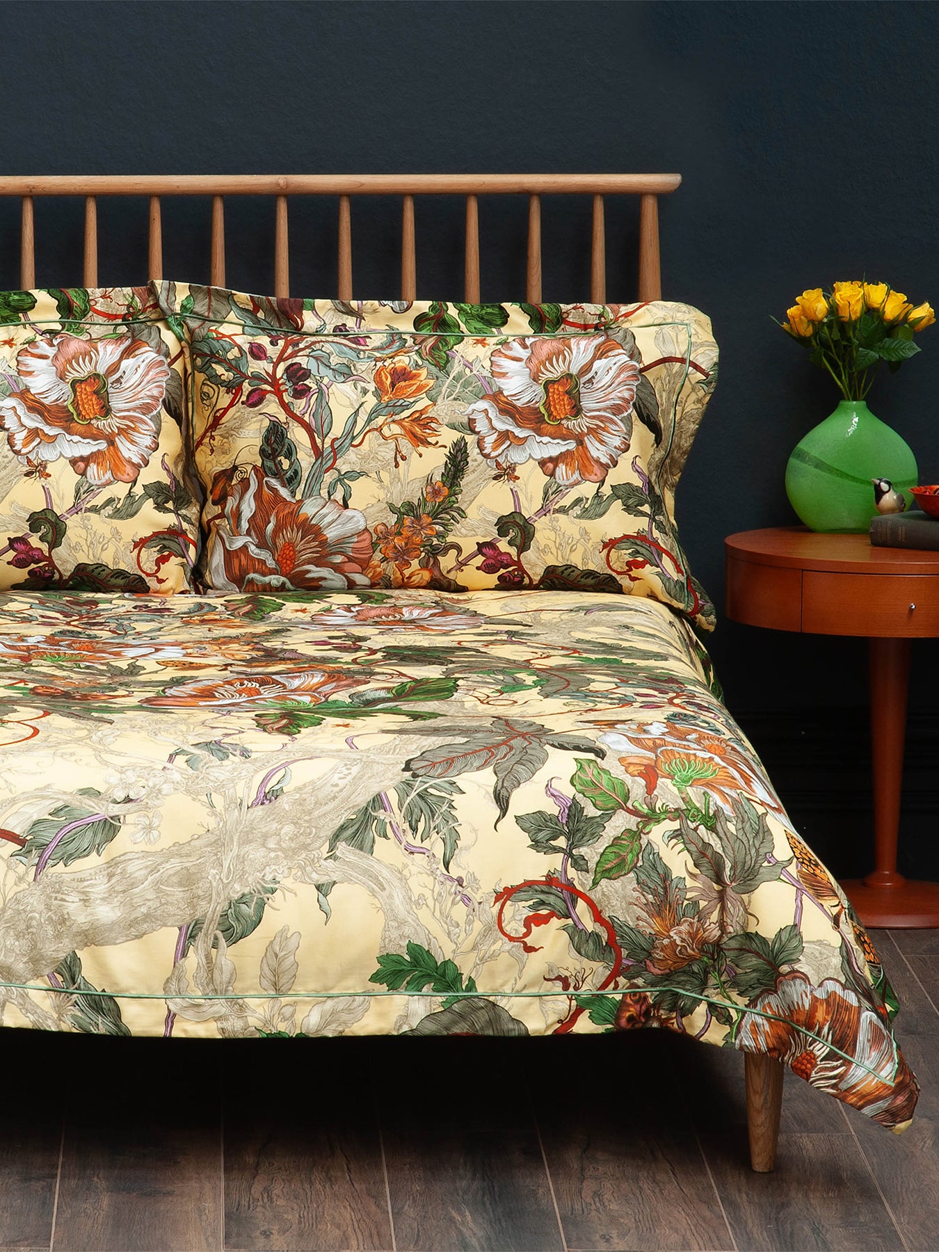 Papaver Mimosa King Quilt Set 228cm x 218cm