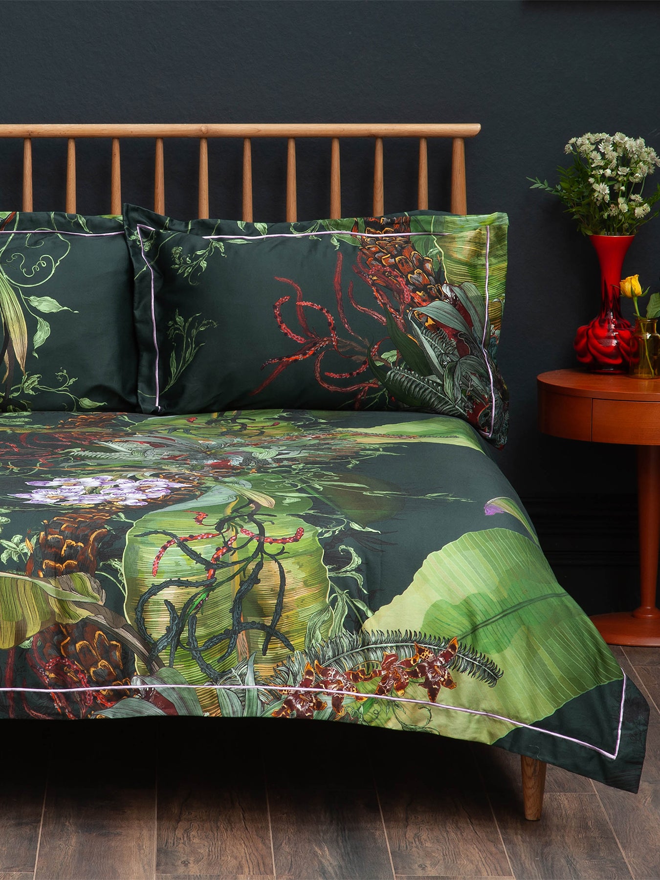 Topical Tropical Oxford Pillowcase Pair 50cm x 75cm