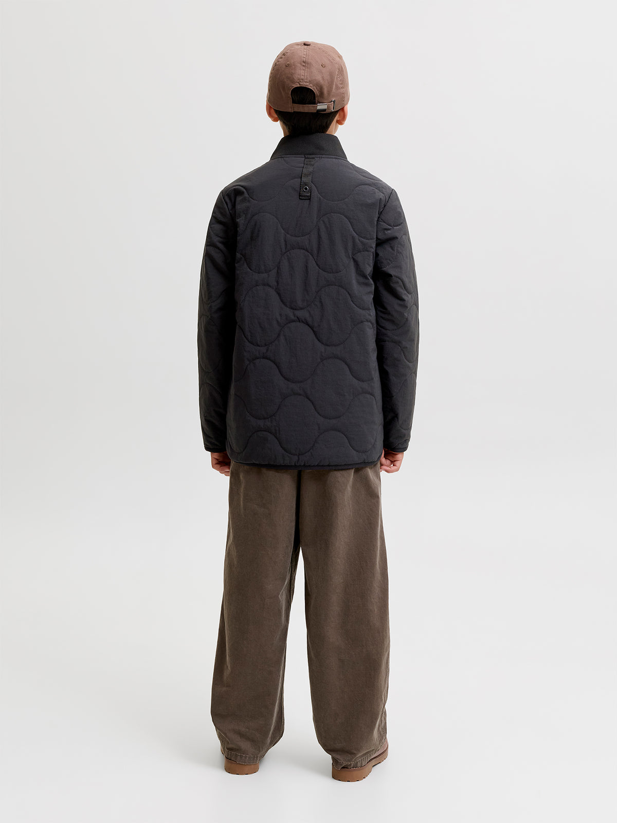 Axel Nylon Liner Jacket Black