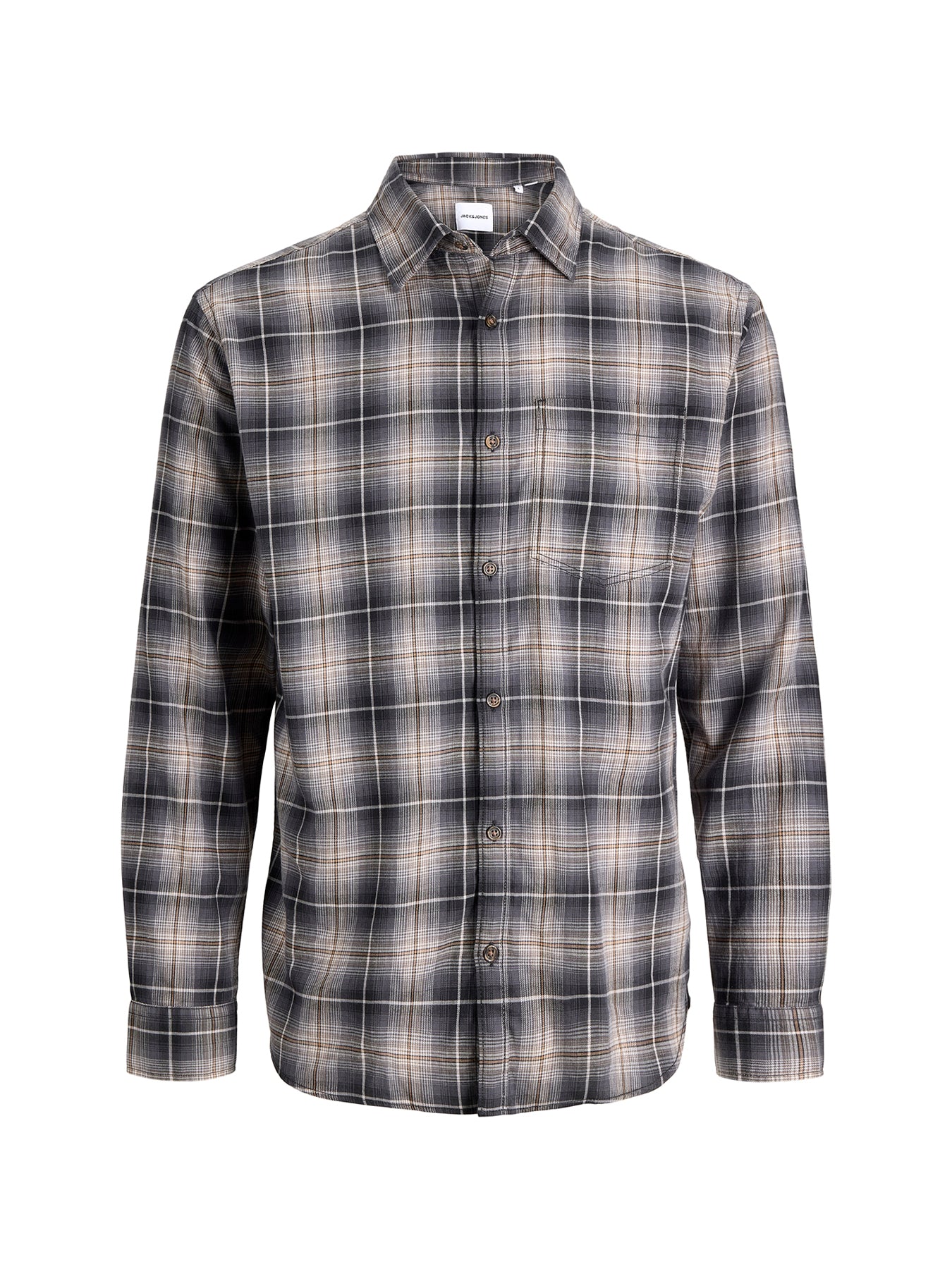 Kids James Long Sleeve Flannel Overshirt